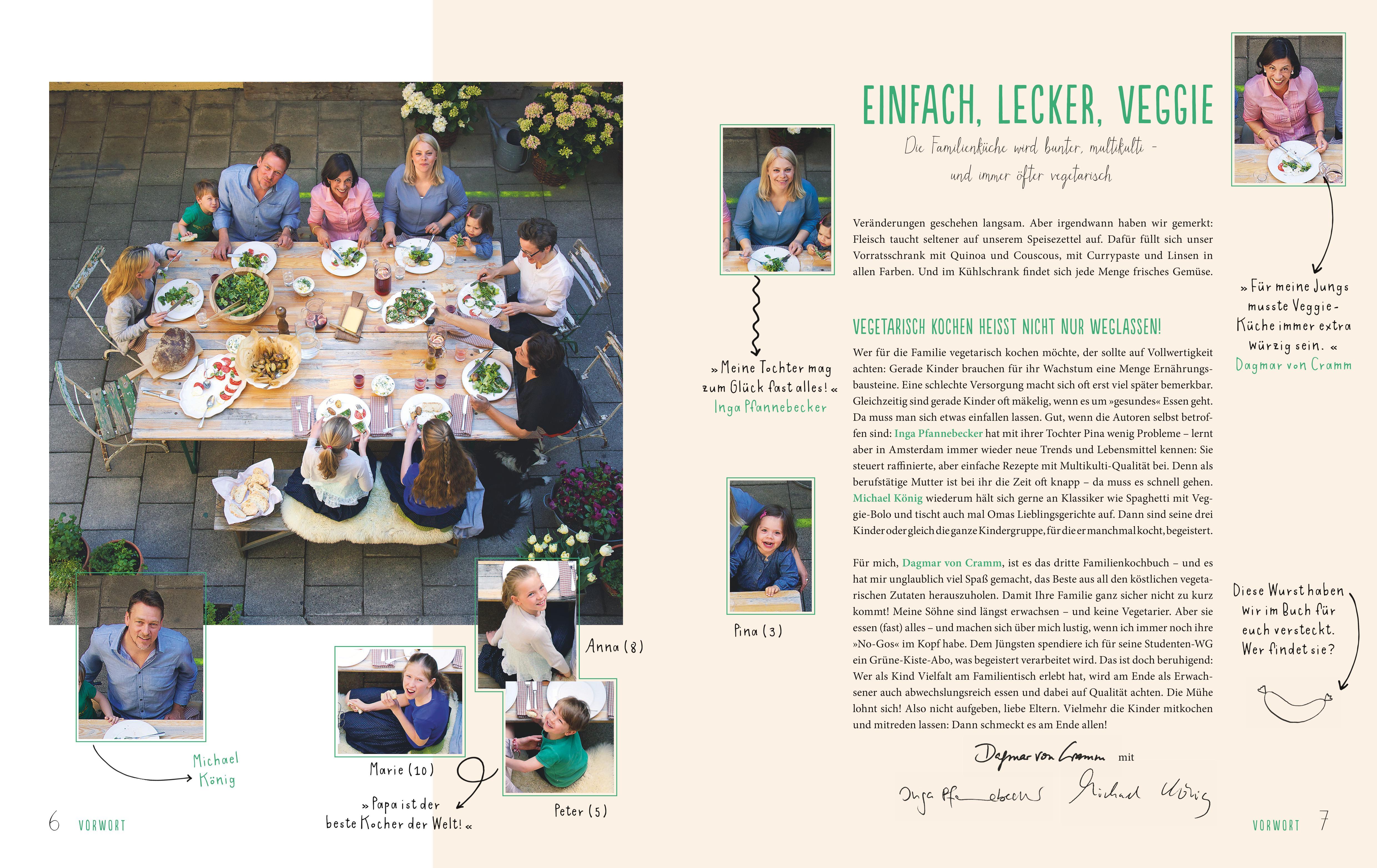 Beispielinhalt (Bild) Veggie for Family - Erweiterte Neuausgabe