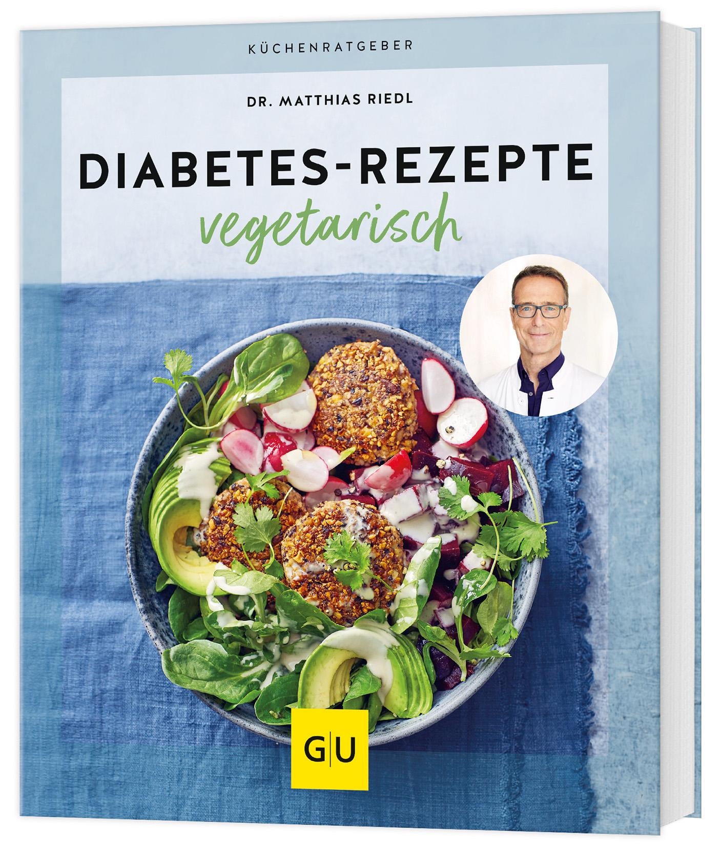 Vorderes Coverbild Diabetes-Rezepte vegetarisch