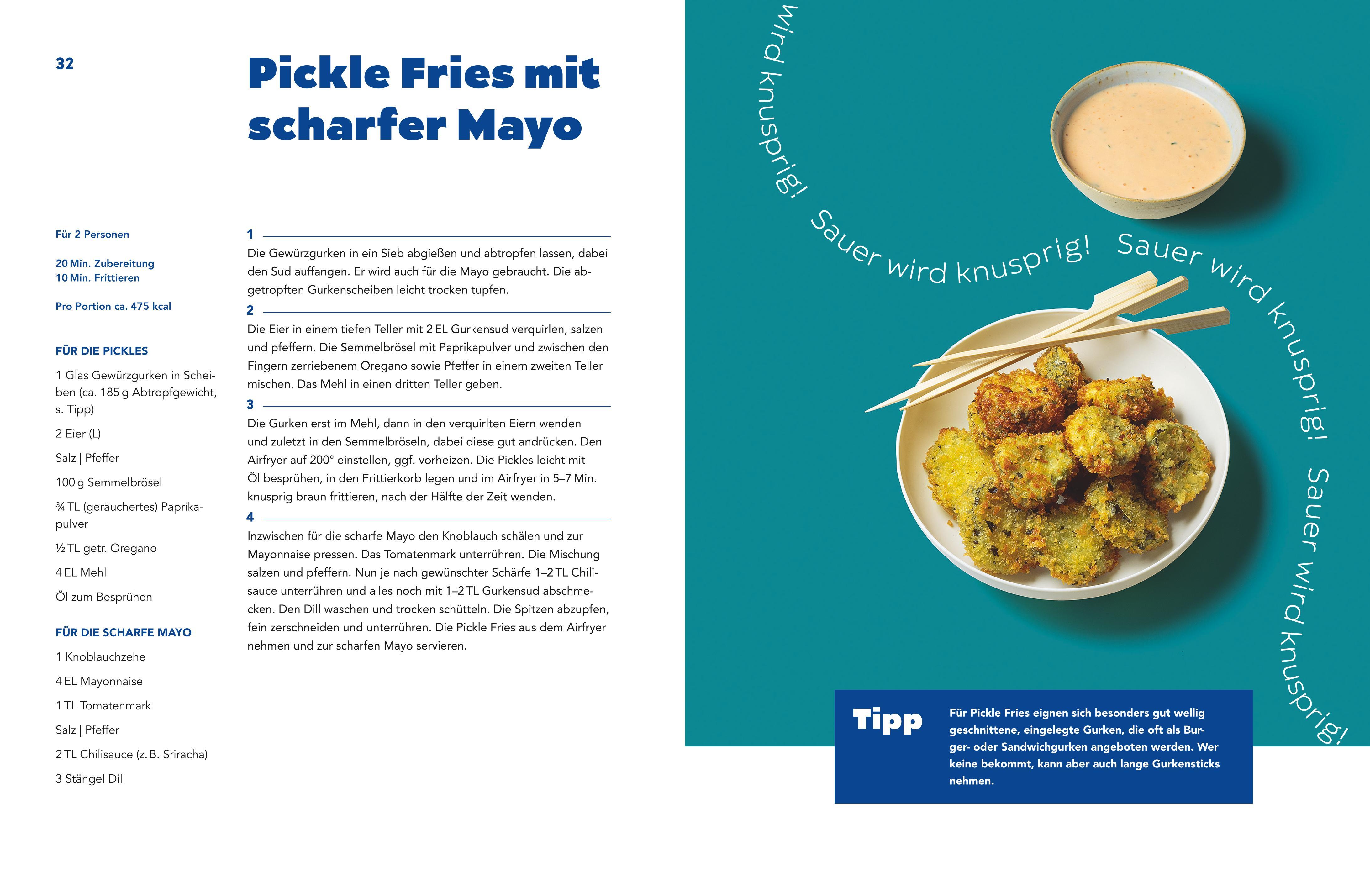 Beispielinhalt (Bild) Lieblingsrezepte aus deinem Airfryer