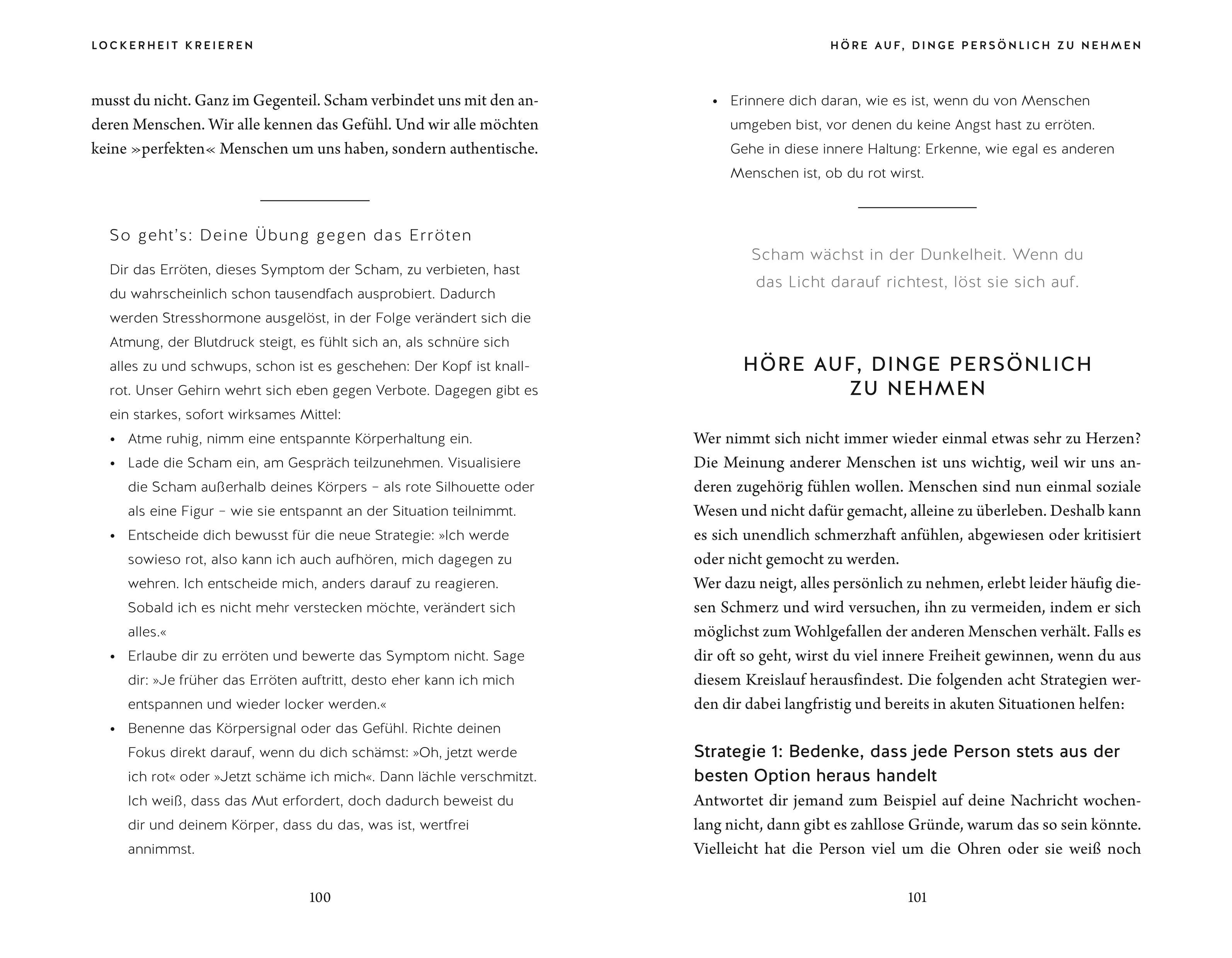 Beispielinhalt (Bild) Die anderen denken bestimmt, dass ich voll komisch okay bin