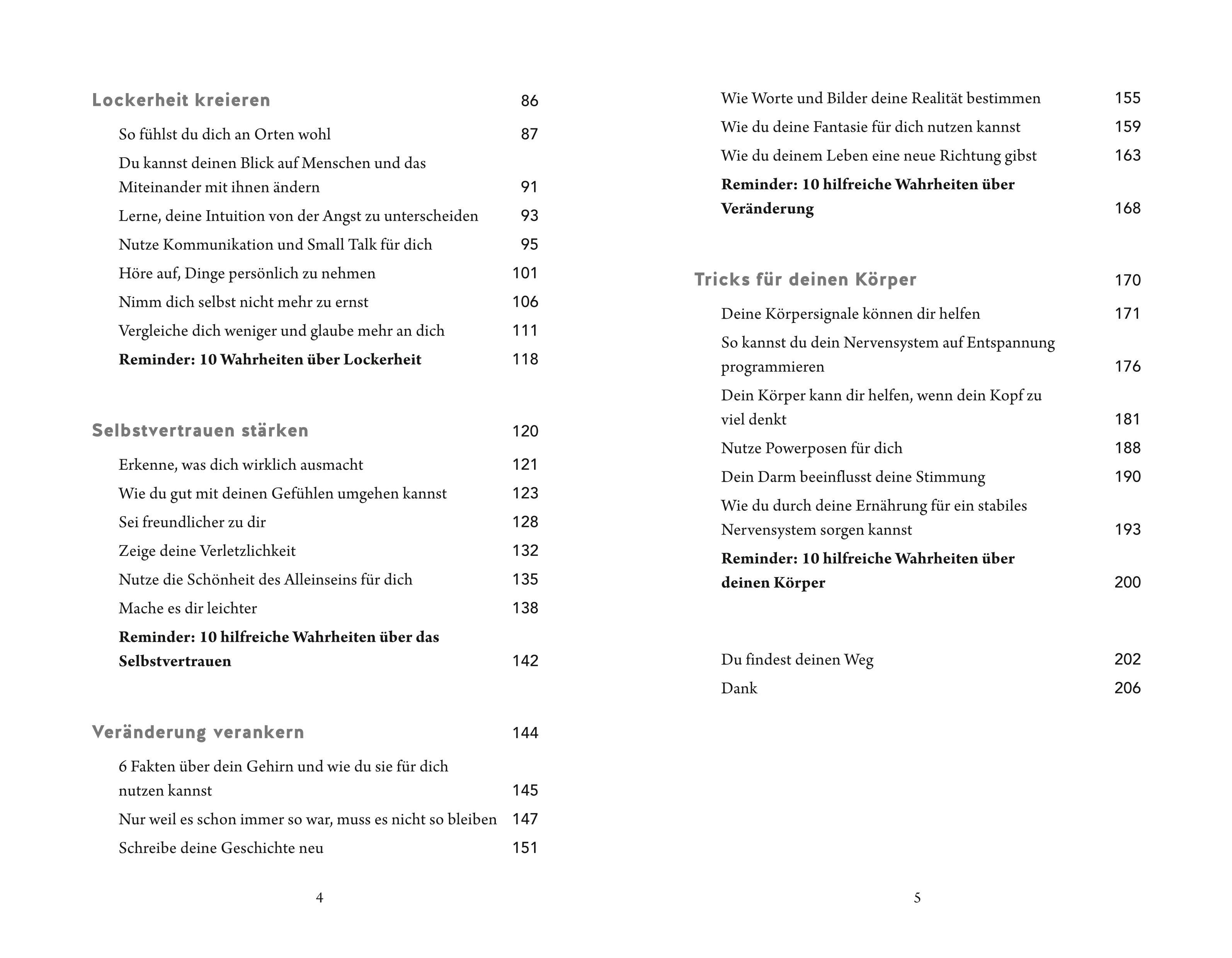 Beispielinhalt (Bild) Die anderen denken bestimmt, dass ich voll komisch okay bin