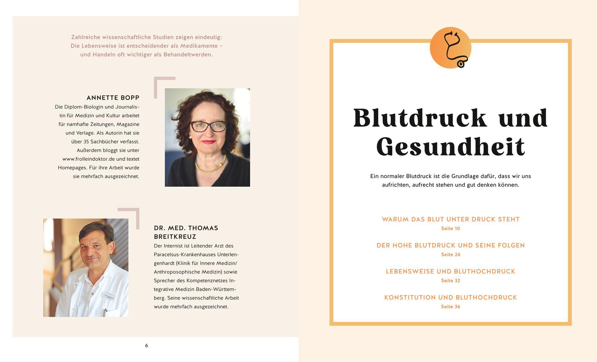 Beispielinhalt (Bild) Bluthochdruck senken