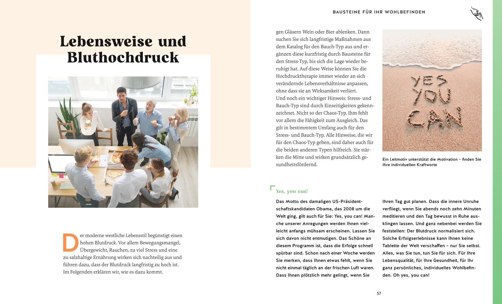 Beispielinhalt (Bild) Bluthochdruck senken