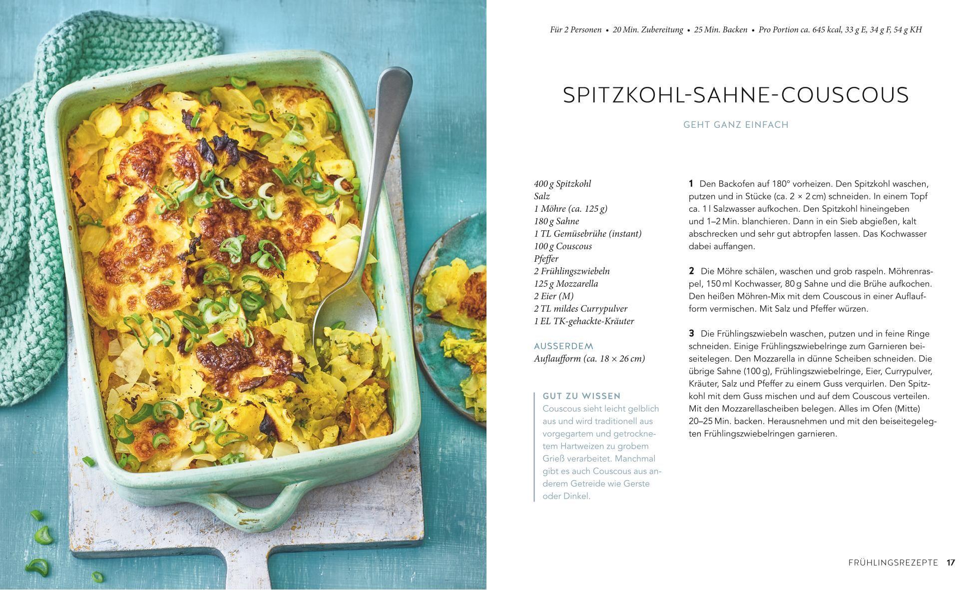 Beispielinhalt (Bild) 20 Minuten Ofengerichte vegetarisch
