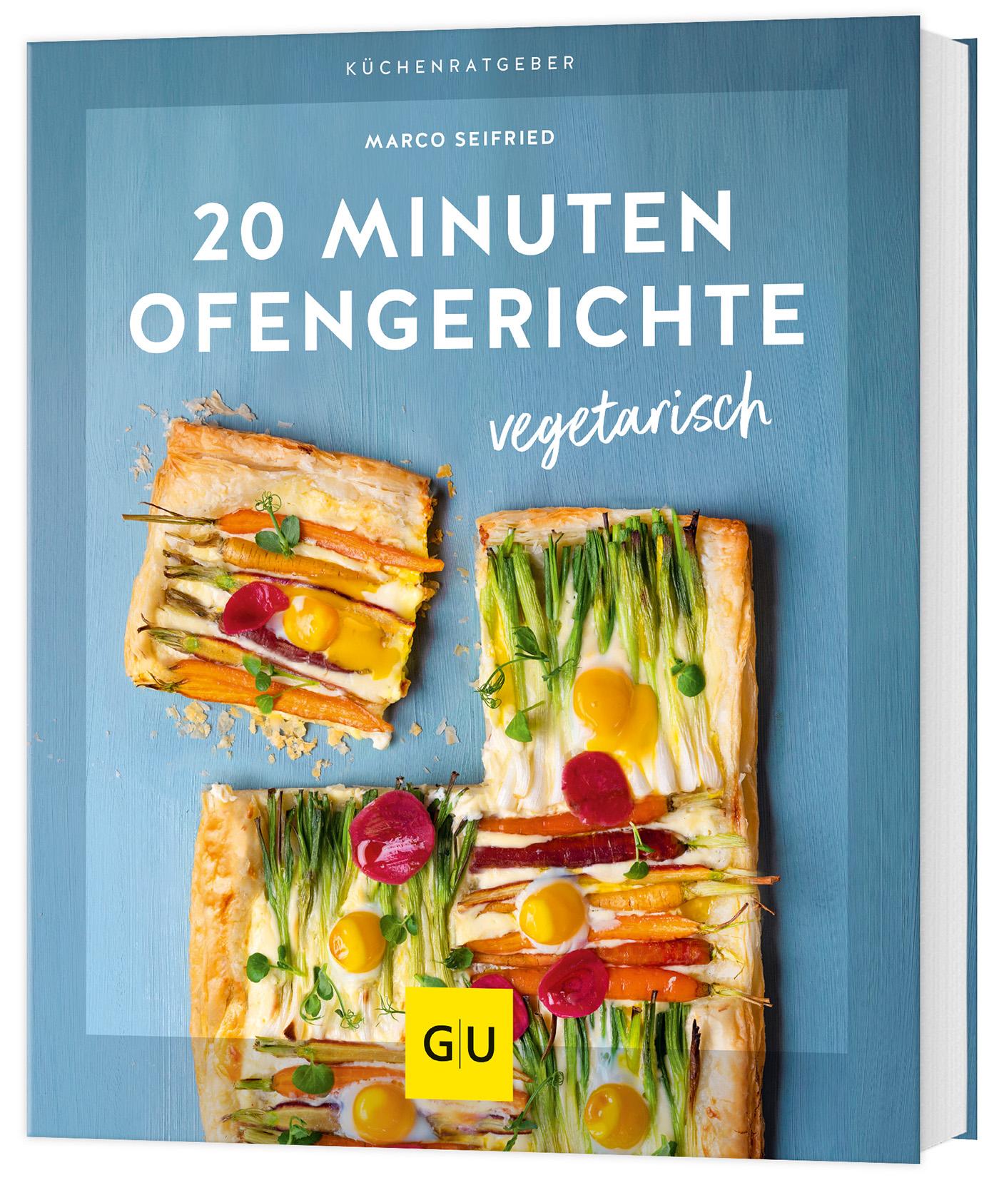 Vorderes Coverbild 20 Minuten Ofengerichte vegetarisch
