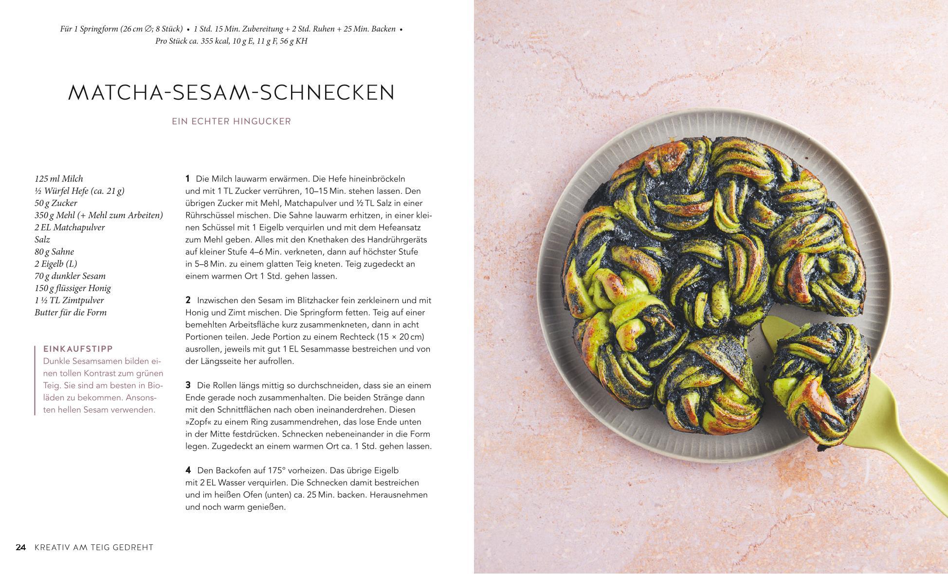 Beispielinhalt (Bild) Himmlische Zimtschnecken