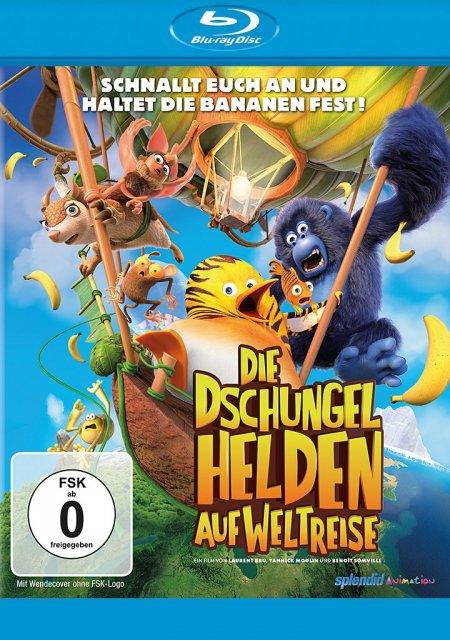 Vorderes Coverbild Die Dschungelhelden auf Weltreise