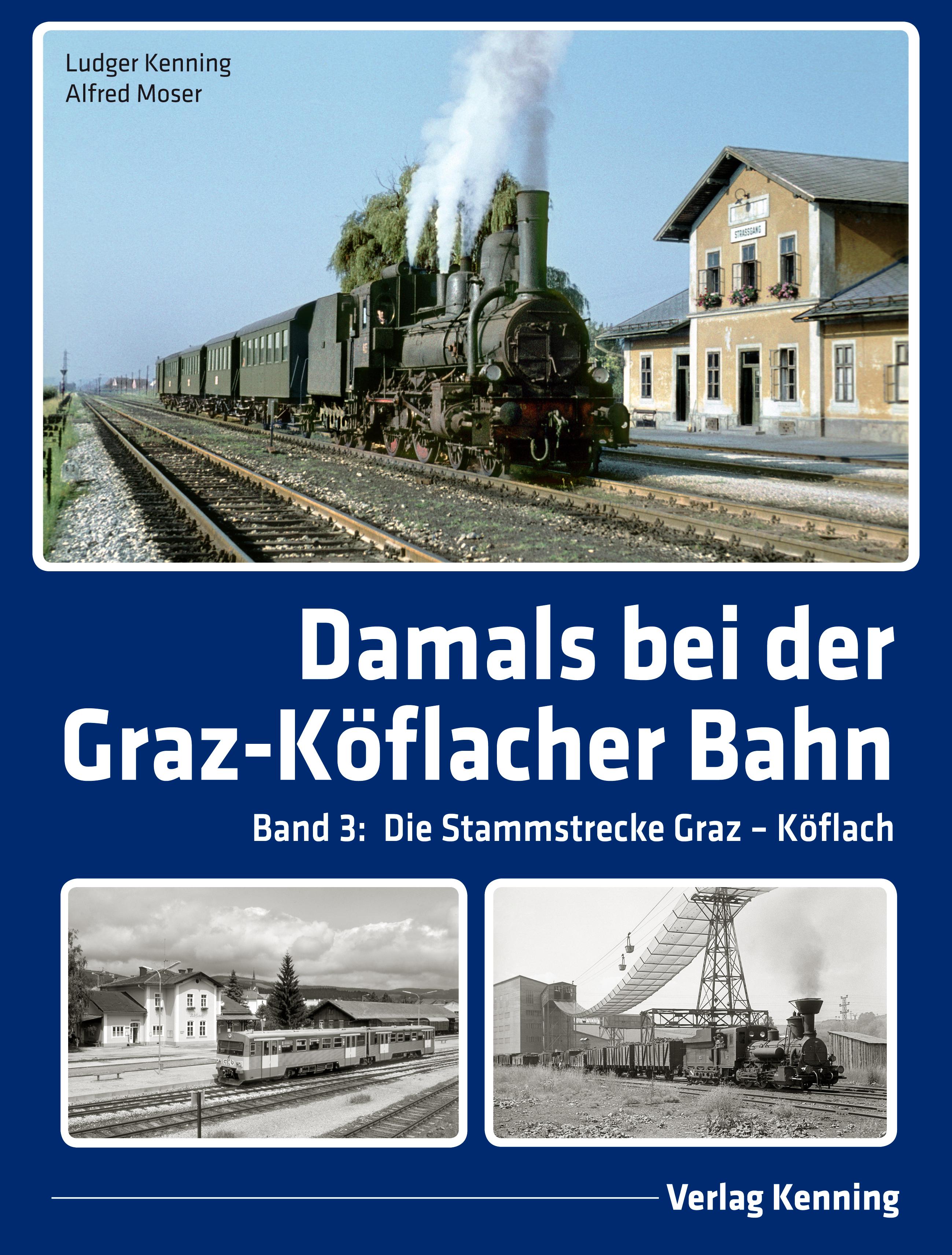 Vorderes Coverbild Damals bei der Graz-Köflacher Bahn