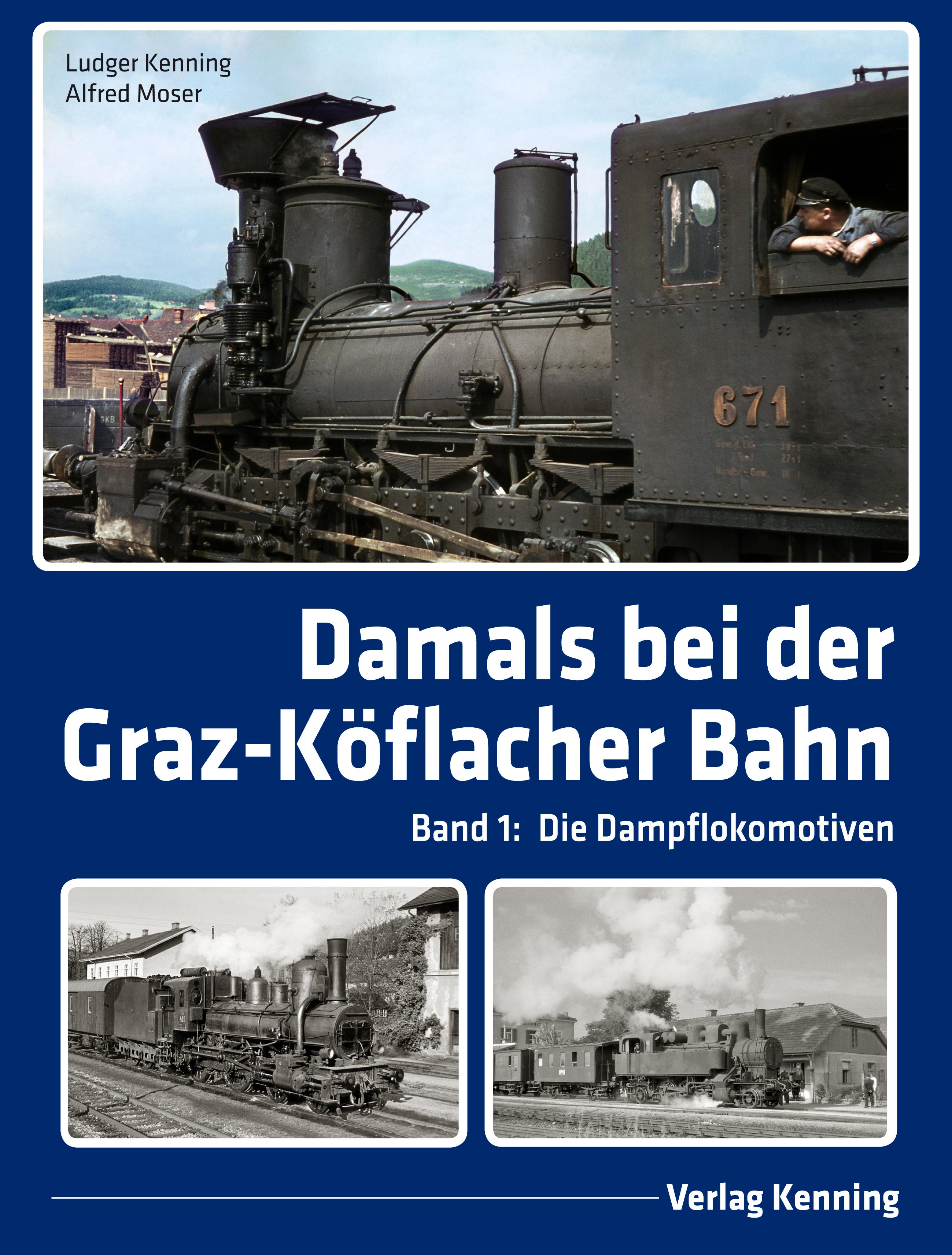 Vorderes Coverbild Damals bei der Graz-Köflacher Bahn