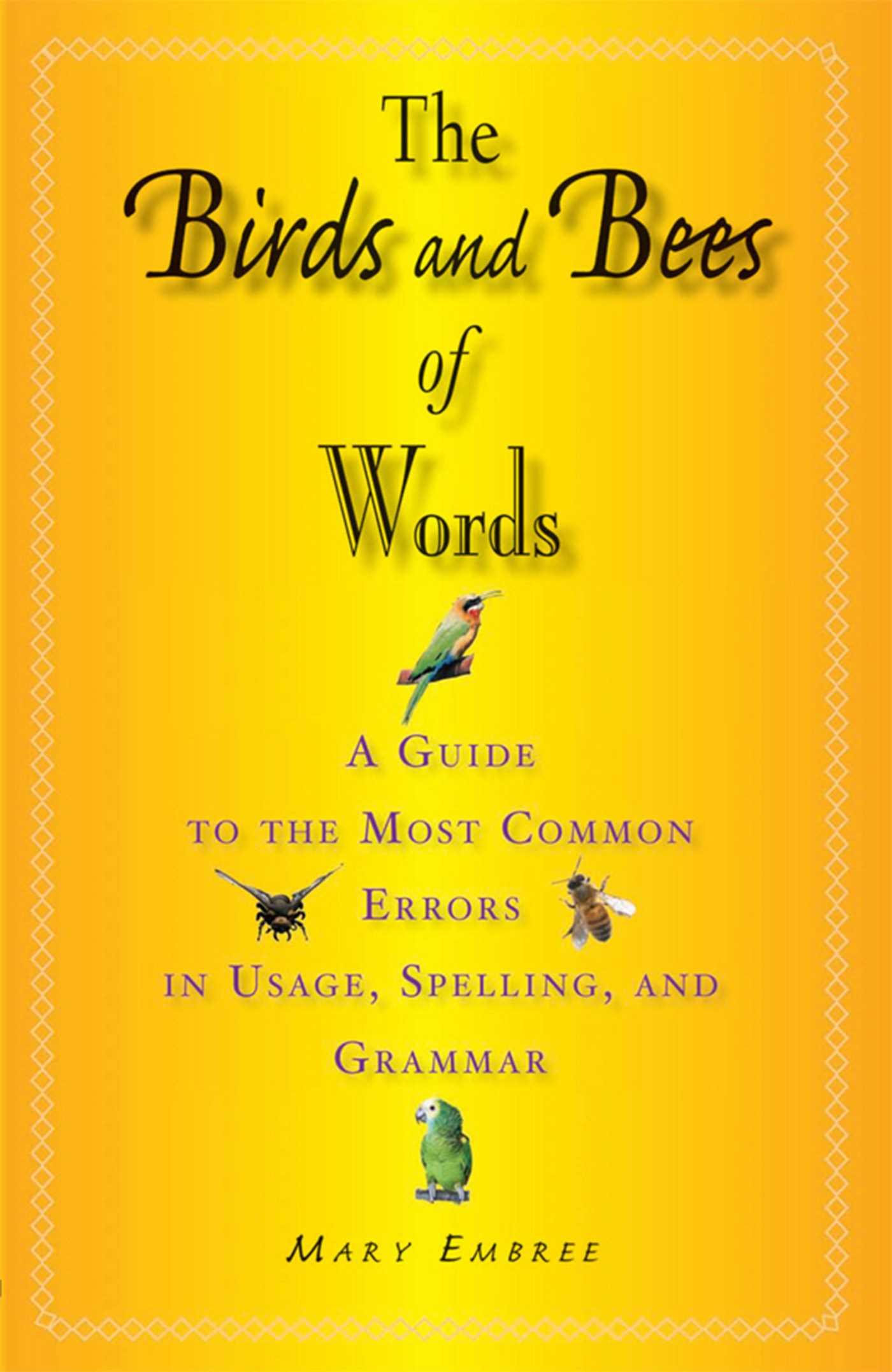 Vorderes Coverbild The Birds and Bees of Words