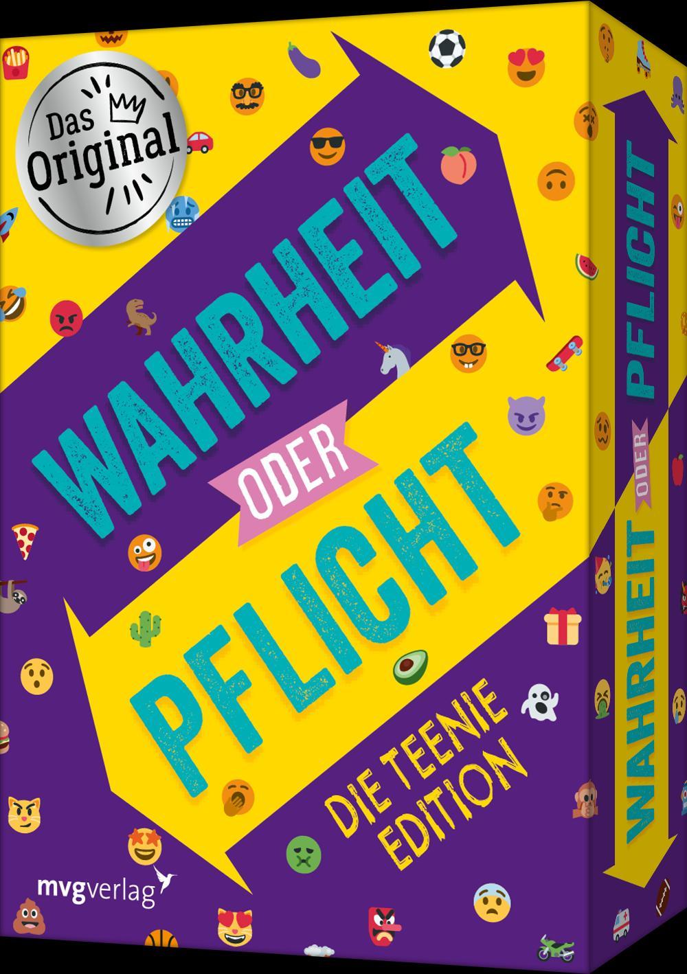 Vorderes Coverbild Wahrheit oder Pflicht - Die Teenieedition