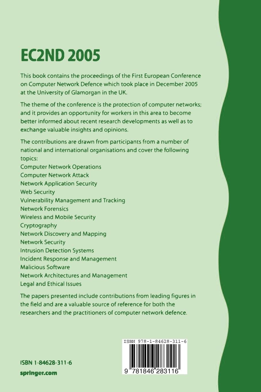 Rückseitencover Ec2nd 2005