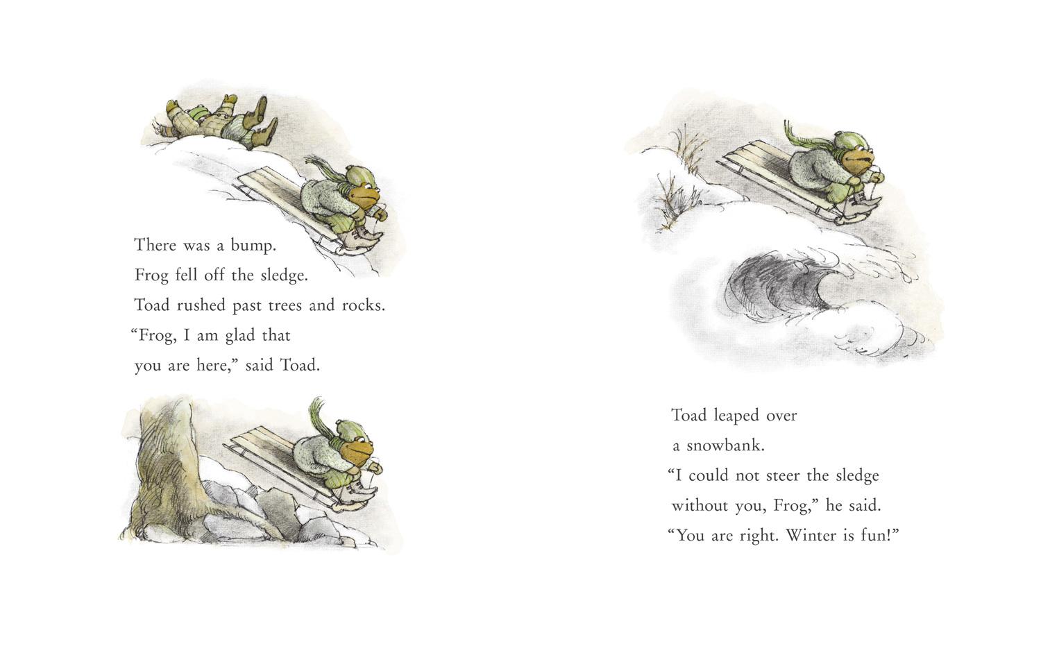 Beispielinhalt (Bild) Christmas with Frog and Toad