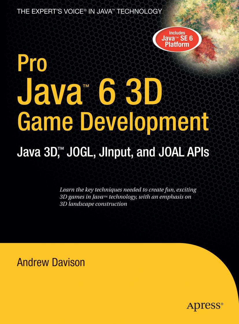 Vorderes Coverbild Pro Java 6 3D Game Development