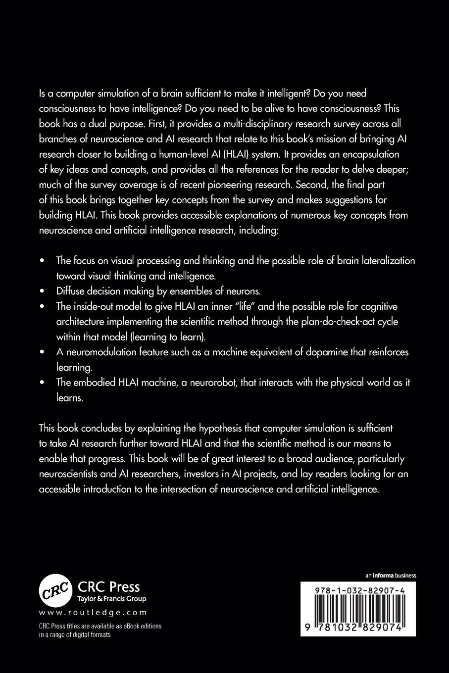 Rückseitencover Toward Human-Level Artificial Intelligence