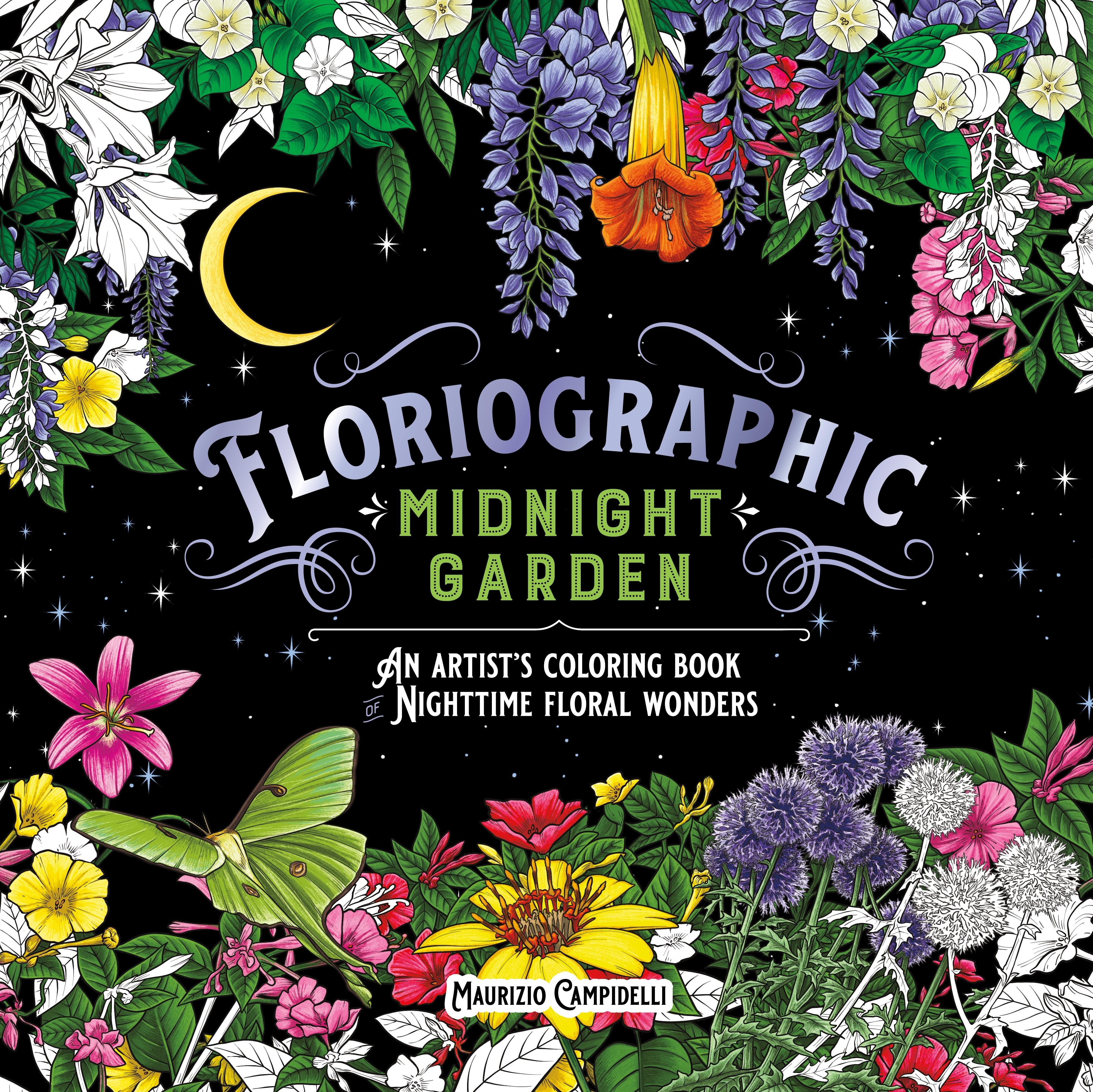 Vorderes Coverbild Floriographic: Midnight Garden