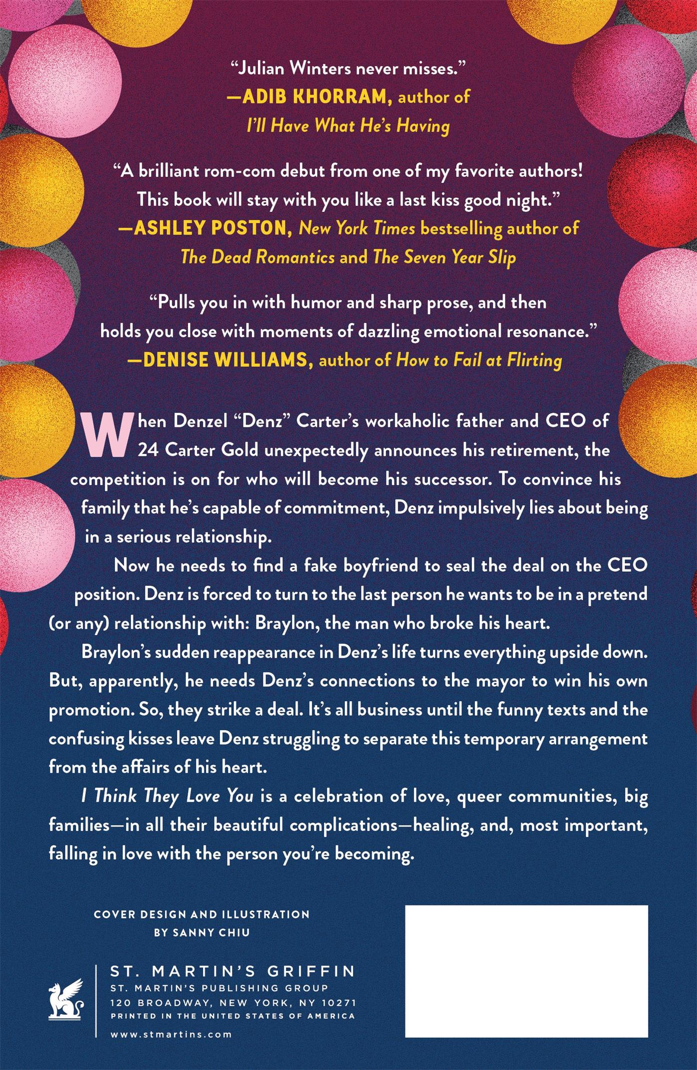 Rückseitencover I Think They Love You