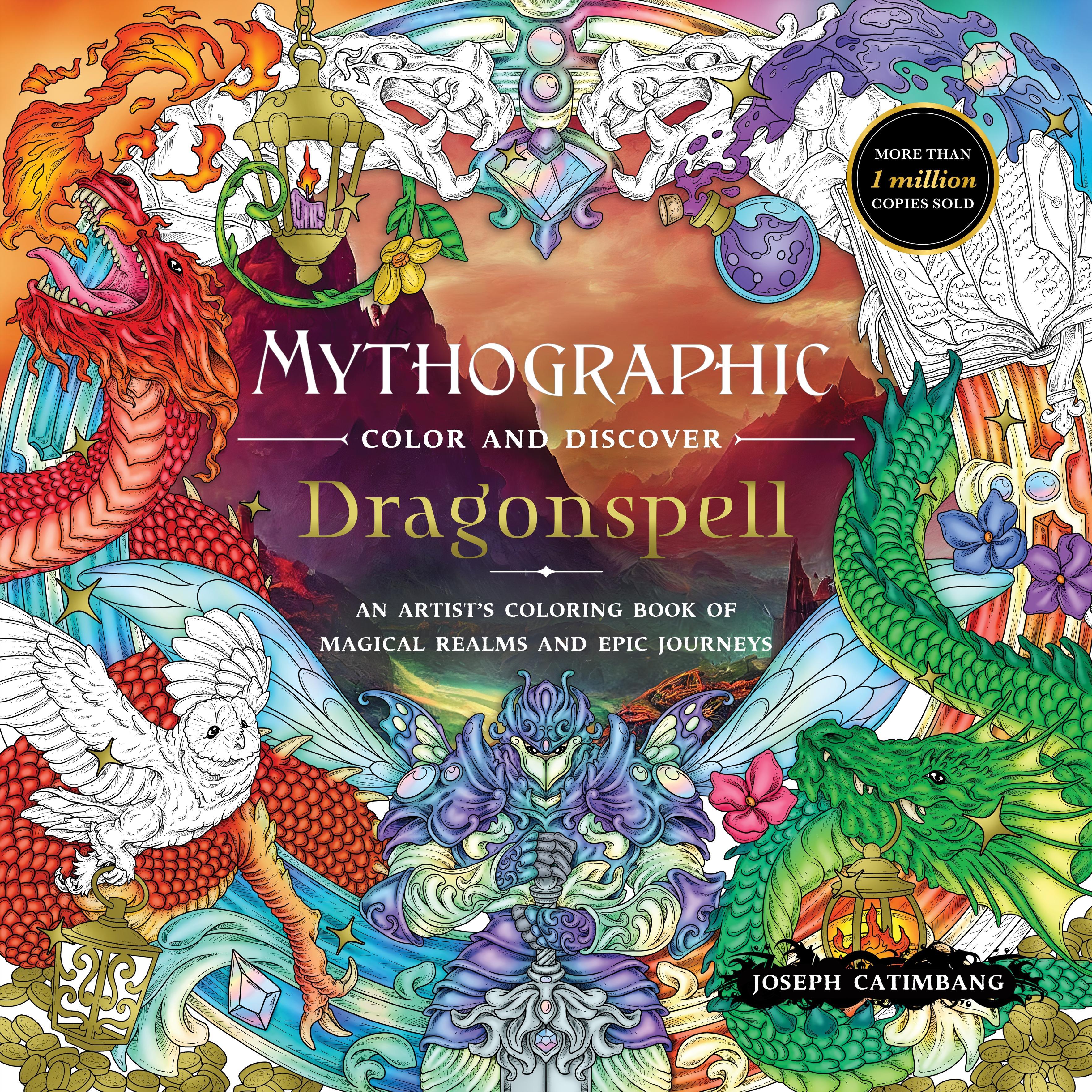 Vorderes Coverbild Mythographic Color and Discover: Dragonspell