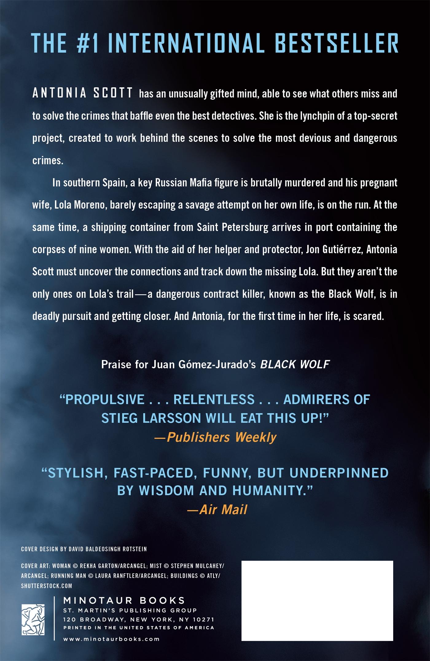 Rückseitencover Black Wolf