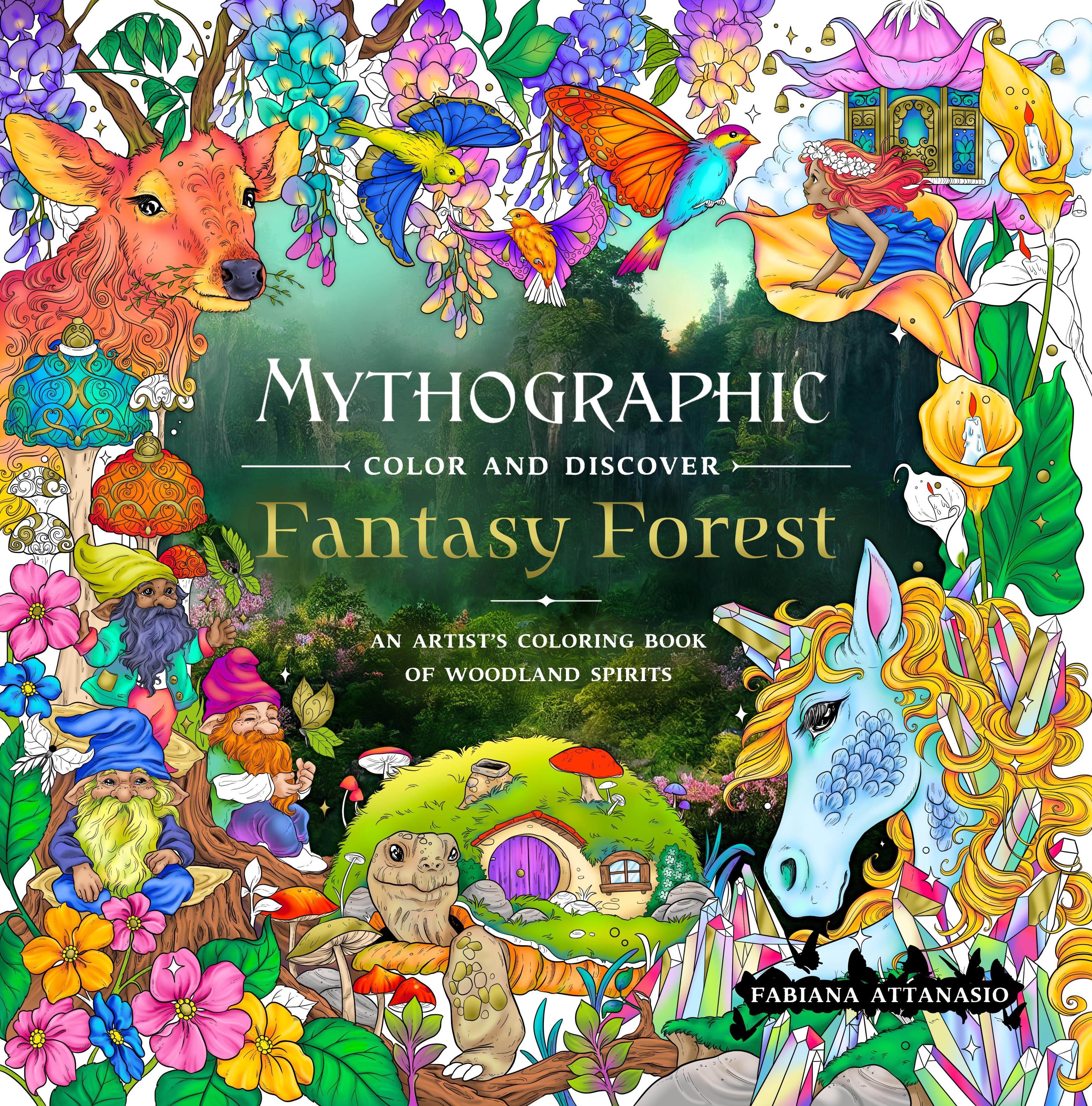 Vorderes Coverbild Mythographic Color and Discover: Fantasy Forest