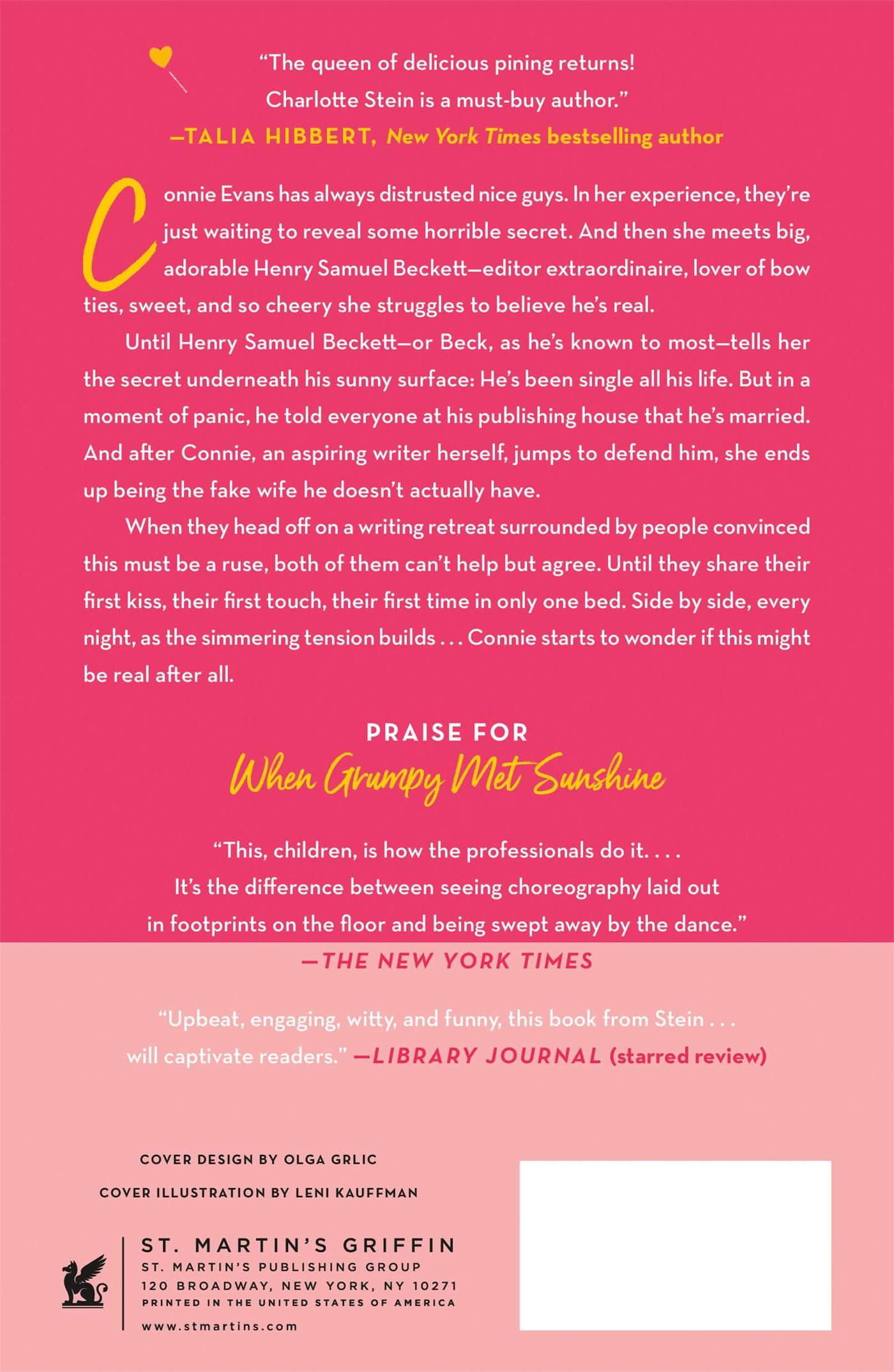 Rückseitencover My Big Fat Fake Marriage