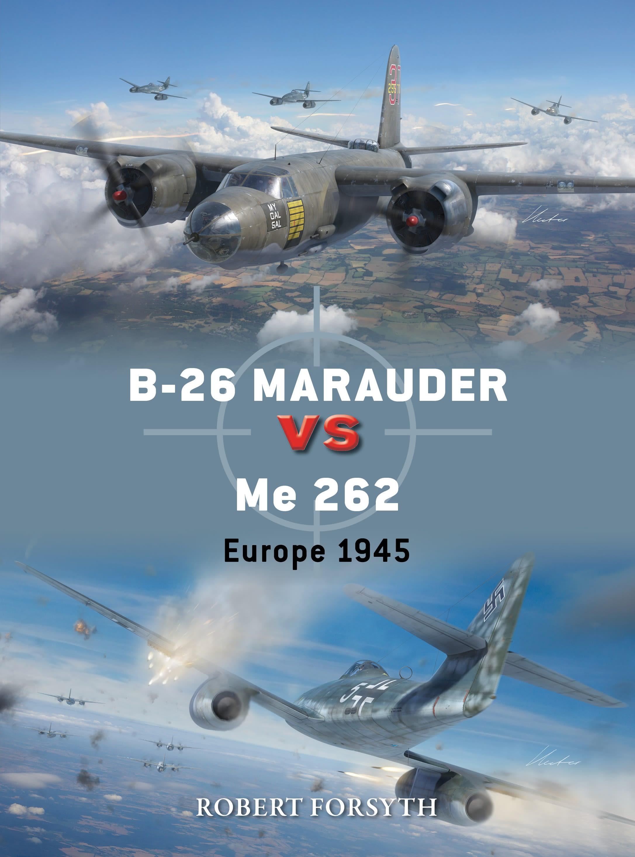 Vorderes Coverbild B-26 Marauder Vs Me 262