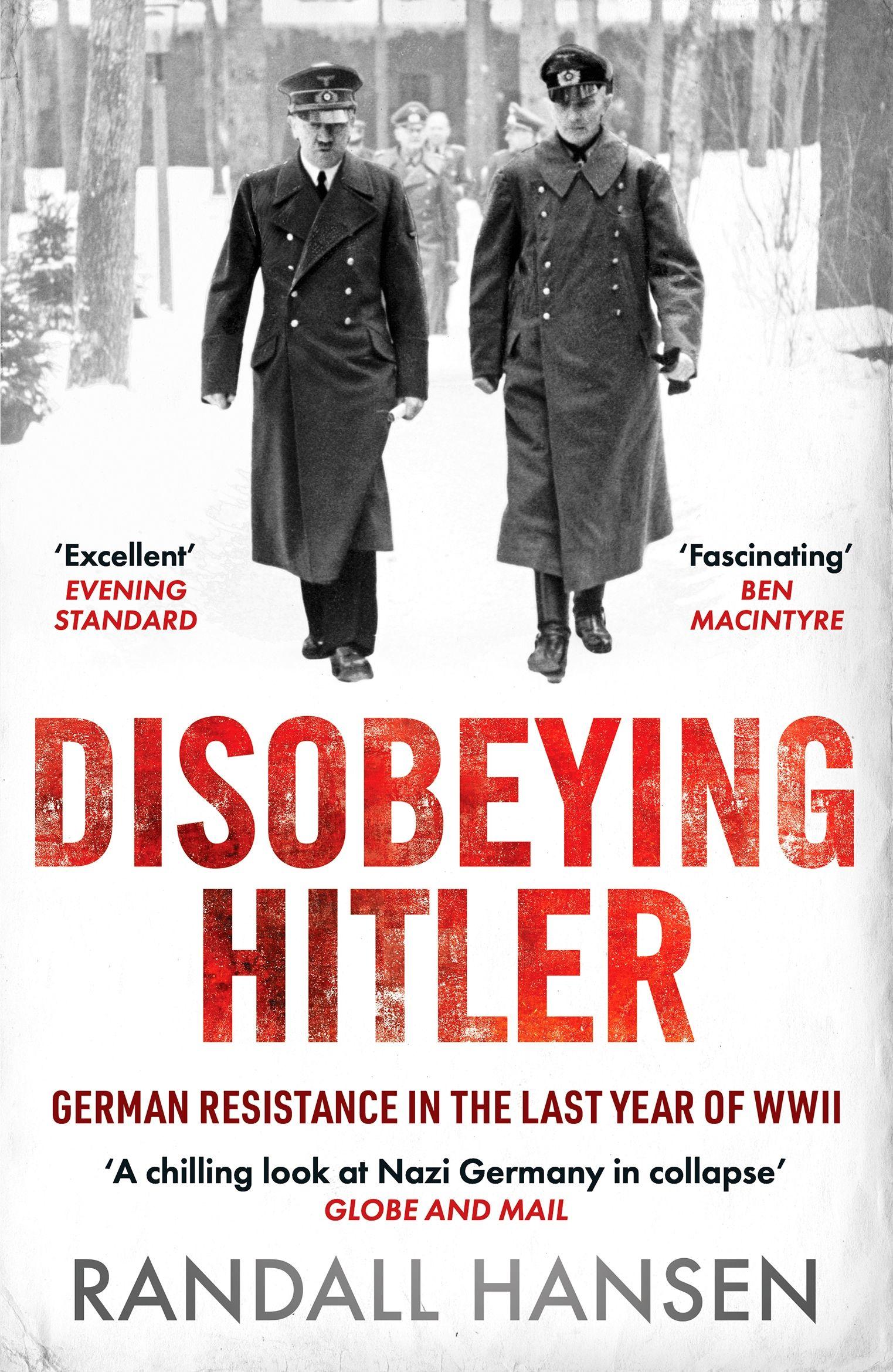 Vorderes Coverbild Disobeying Hitler