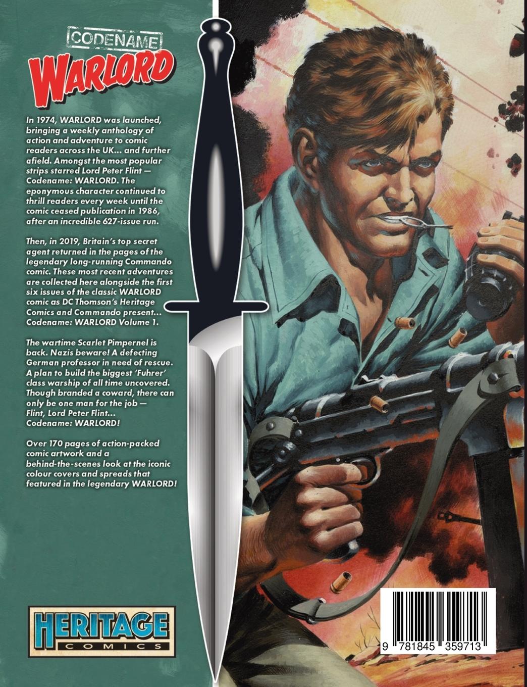 Rückseitencover Codename Warlord