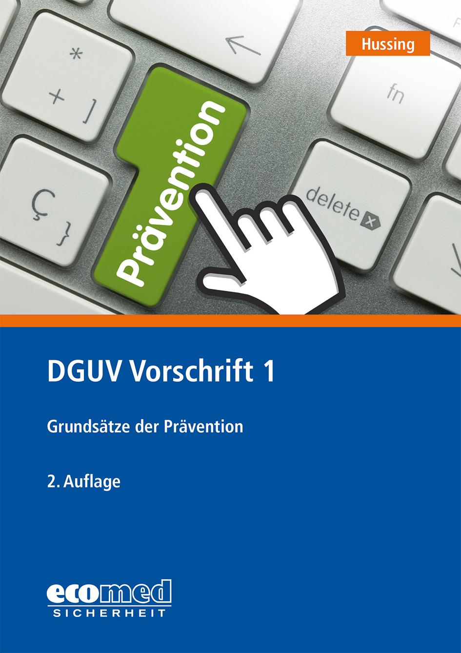 Vorderes Coverbild DGUV Vorschrift 1