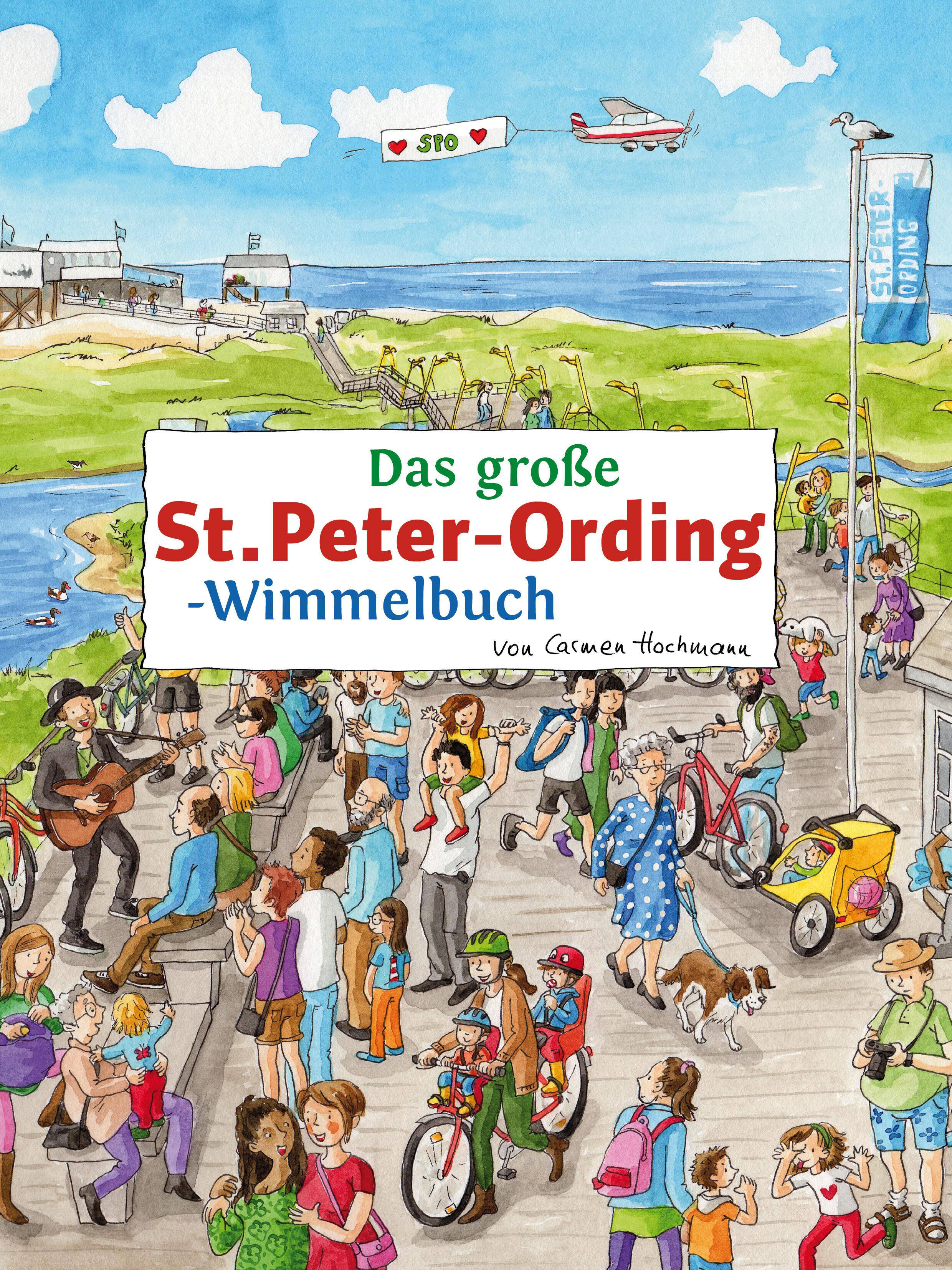 Vorderes Coverbild Das große ST. PETER-ORDING-Wimmelbuch