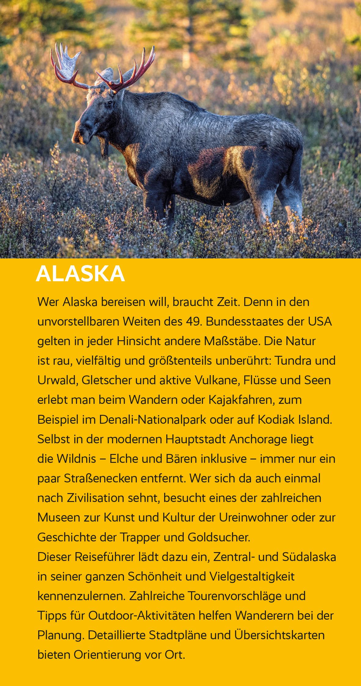 Beispielinhalt (Bild) TRESCHER Reiseführer Alaska