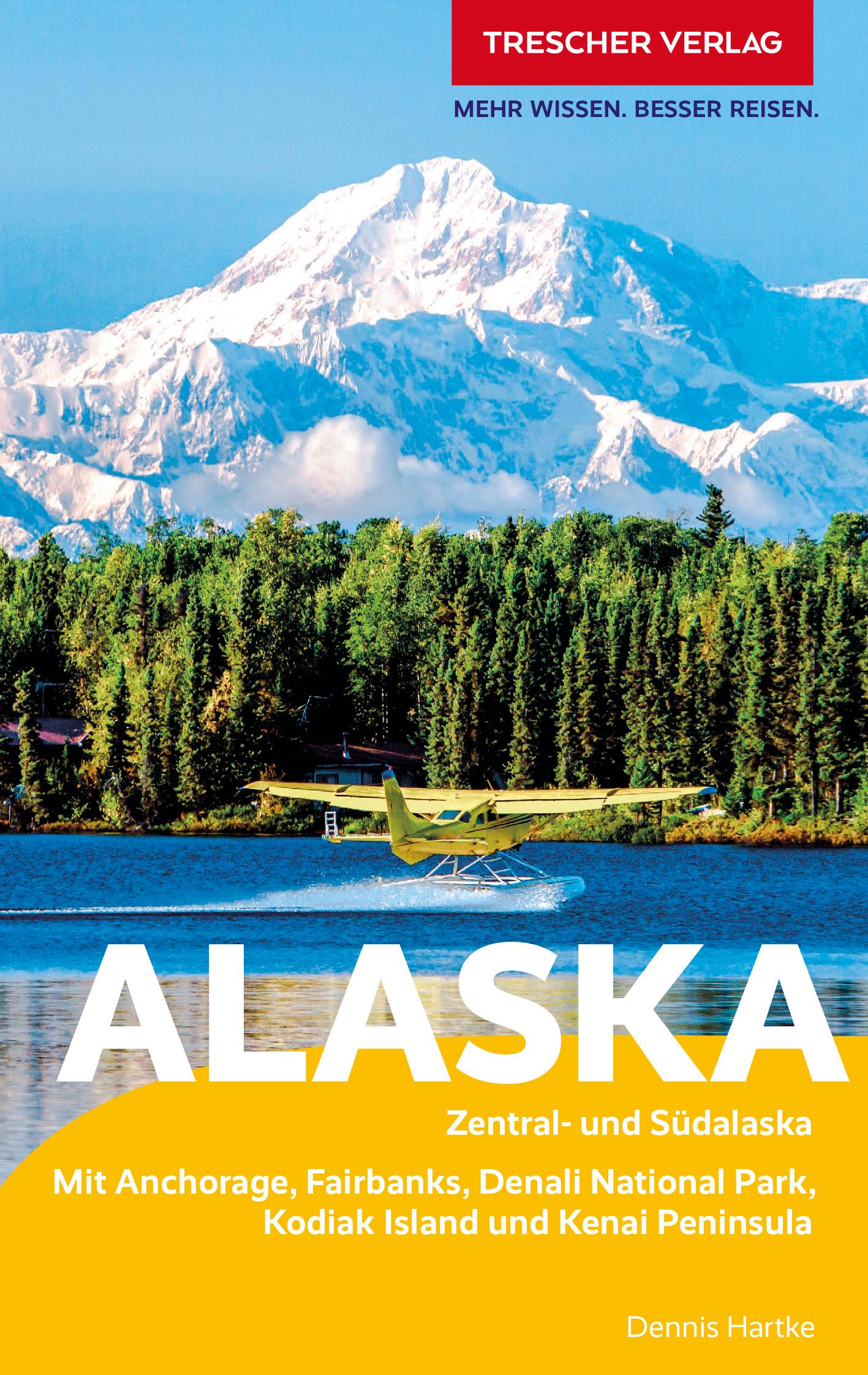 Vorderes Coverbild TRESCHER Reiseführer Alaska