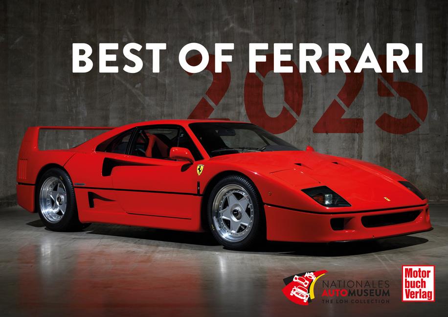 Vorderes Coverbild Best of Ferrari 2025