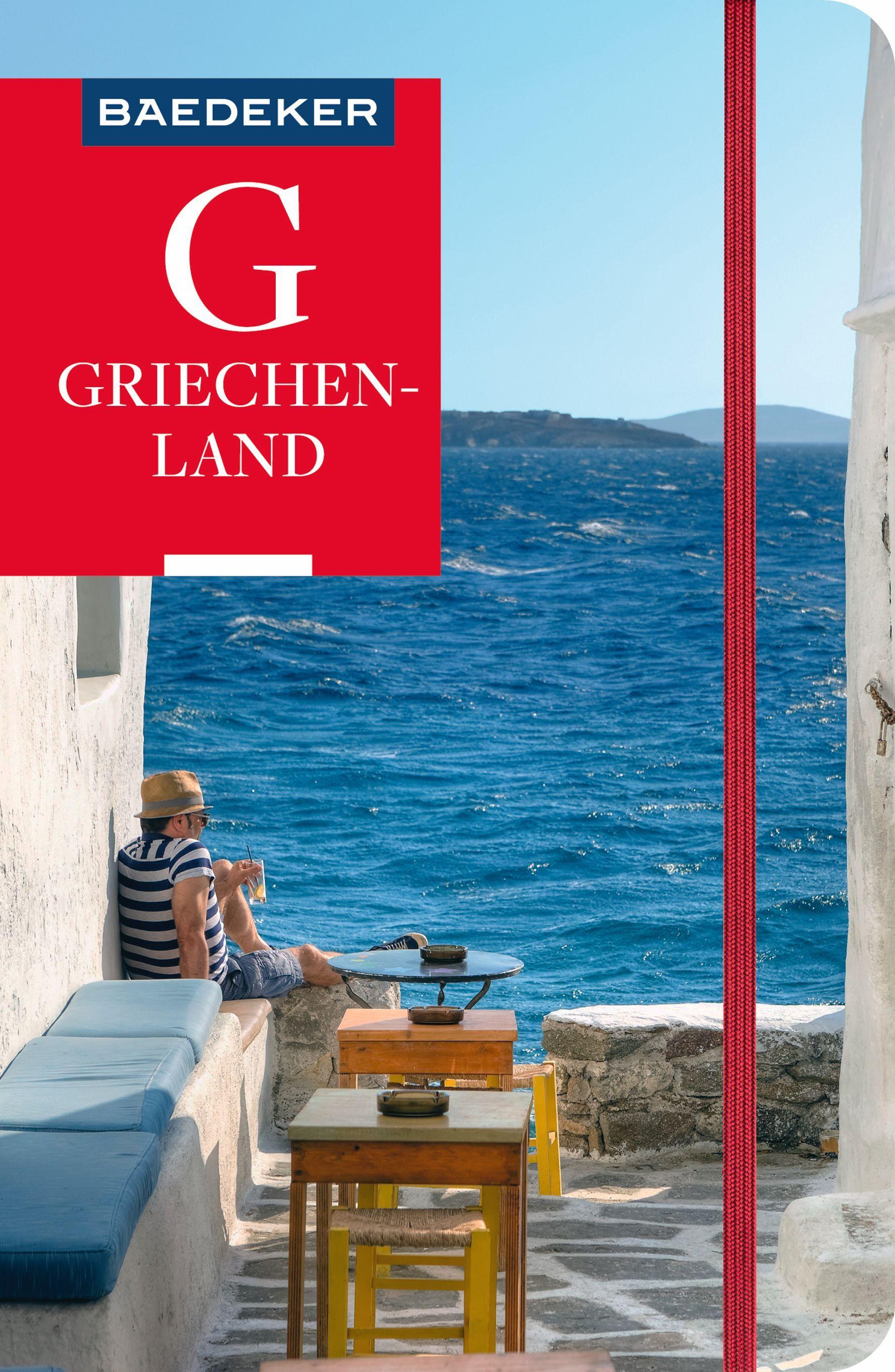 Vorderes Coverbild Baedeker Reiseführer Griechenland