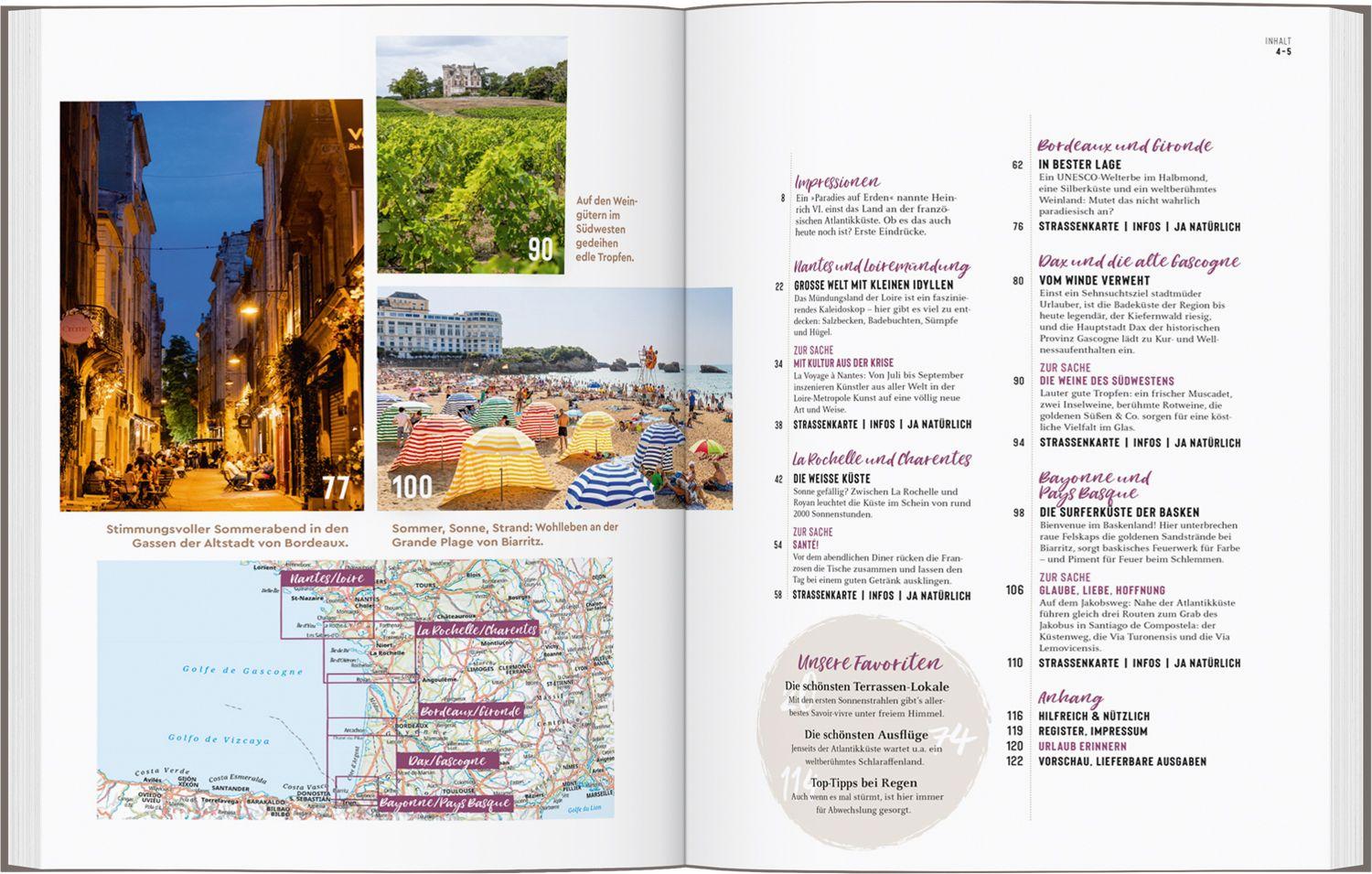 Beispielinhalt (Bild) DUMONT Bildatlas Französische Atlantikküste