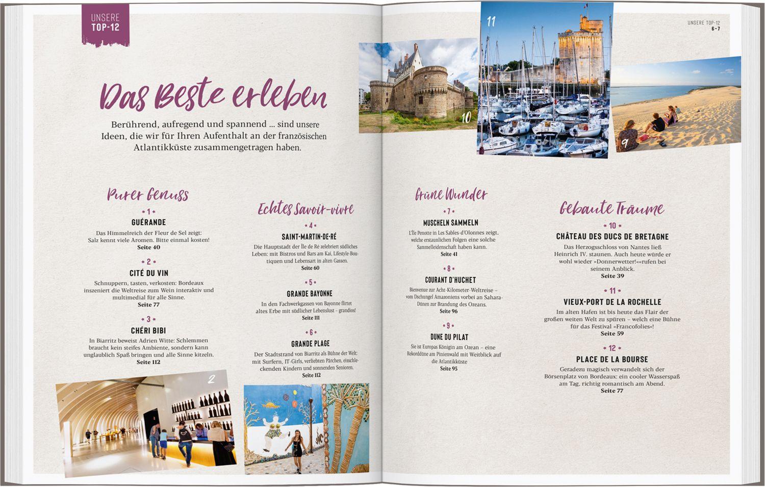 Beispielinhalt (Bild) DUMONT Bildatlas Französische Atlantikküste