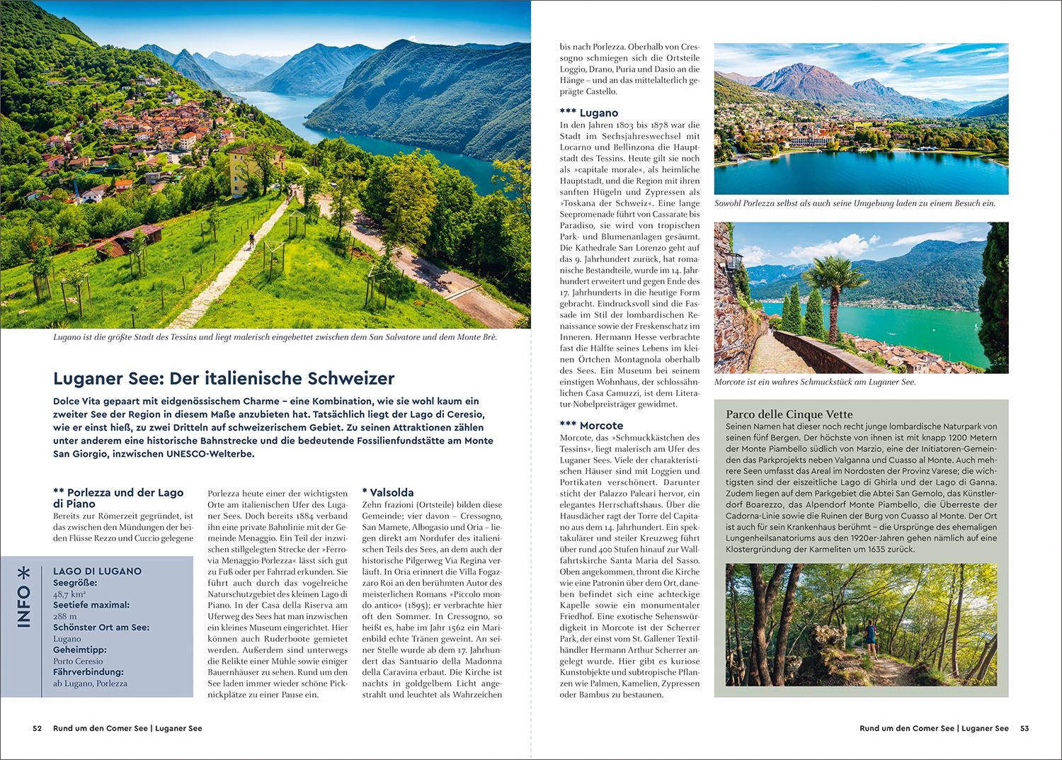 Beispielinhalt (Bild) KUNTH Unterwegs an den Oberitalienischen Seen