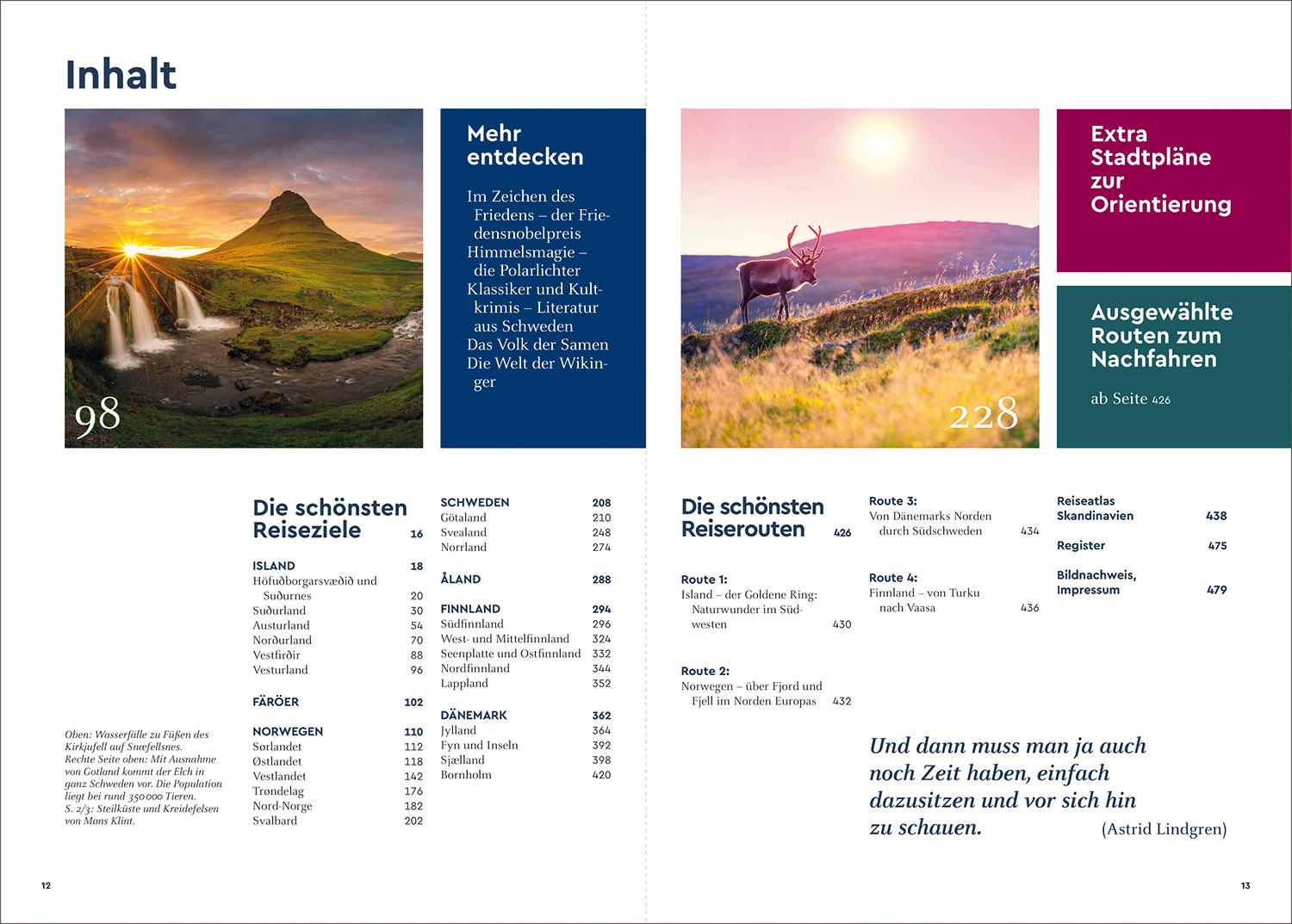 Beispielinhalt (Bild) KUNTH Unterwegs in Europas Norden