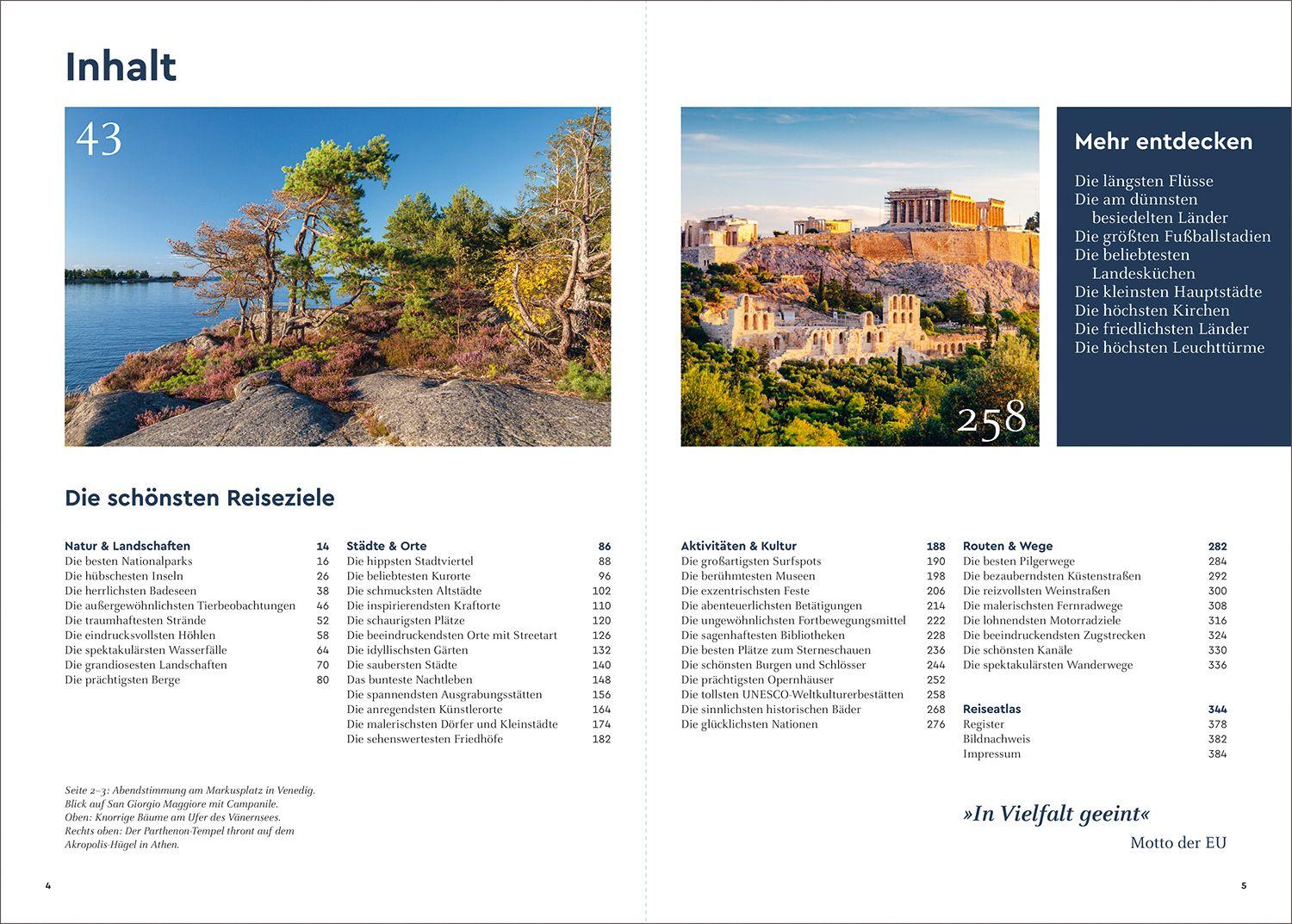 Beispielinhalt (Bild) KUNTH Best of Europa