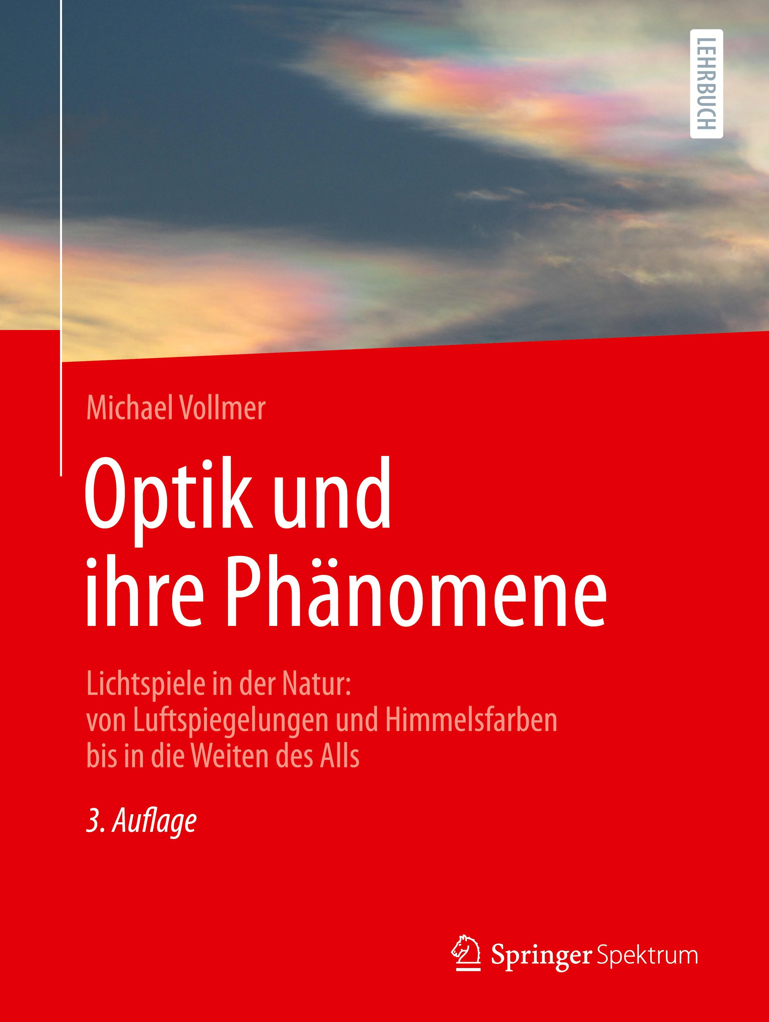 Vorderes Coverbild Optik und ihre Phänomene