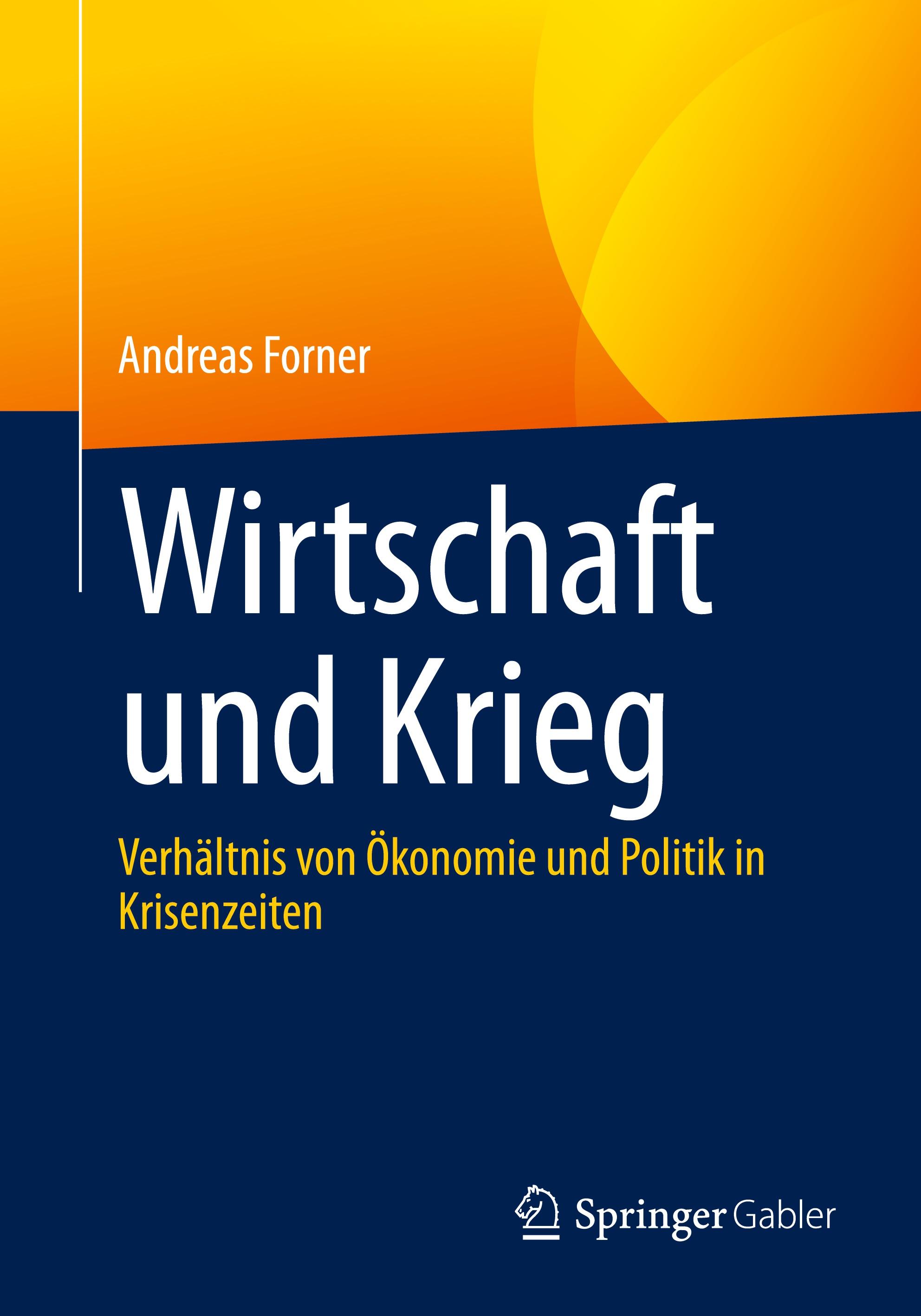 Vorderes Coverbild Wirtschaft und Krieg