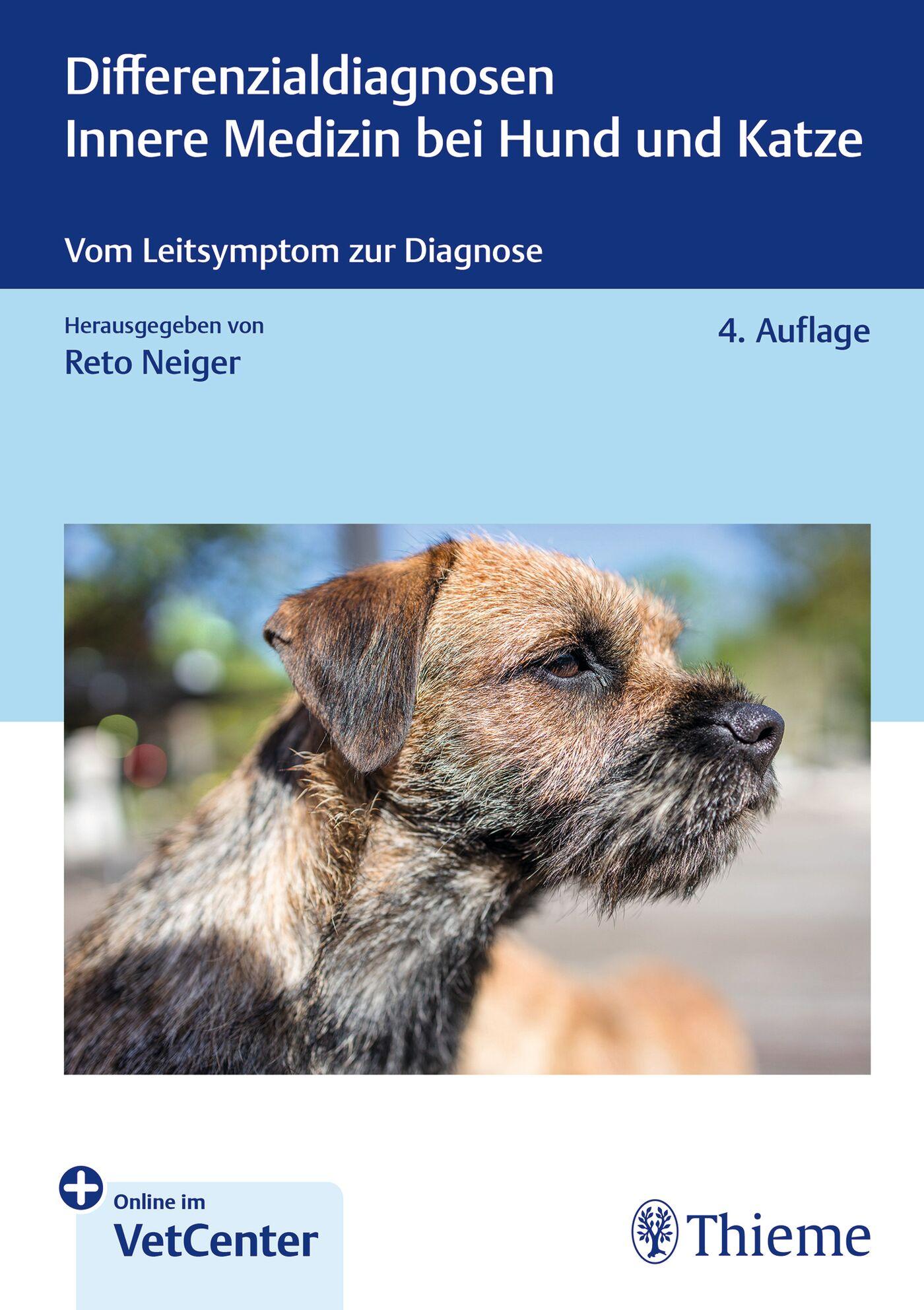 Vorderes Coverbild Differenzialdiagnosen Innere Medizin bei Hund und Katze