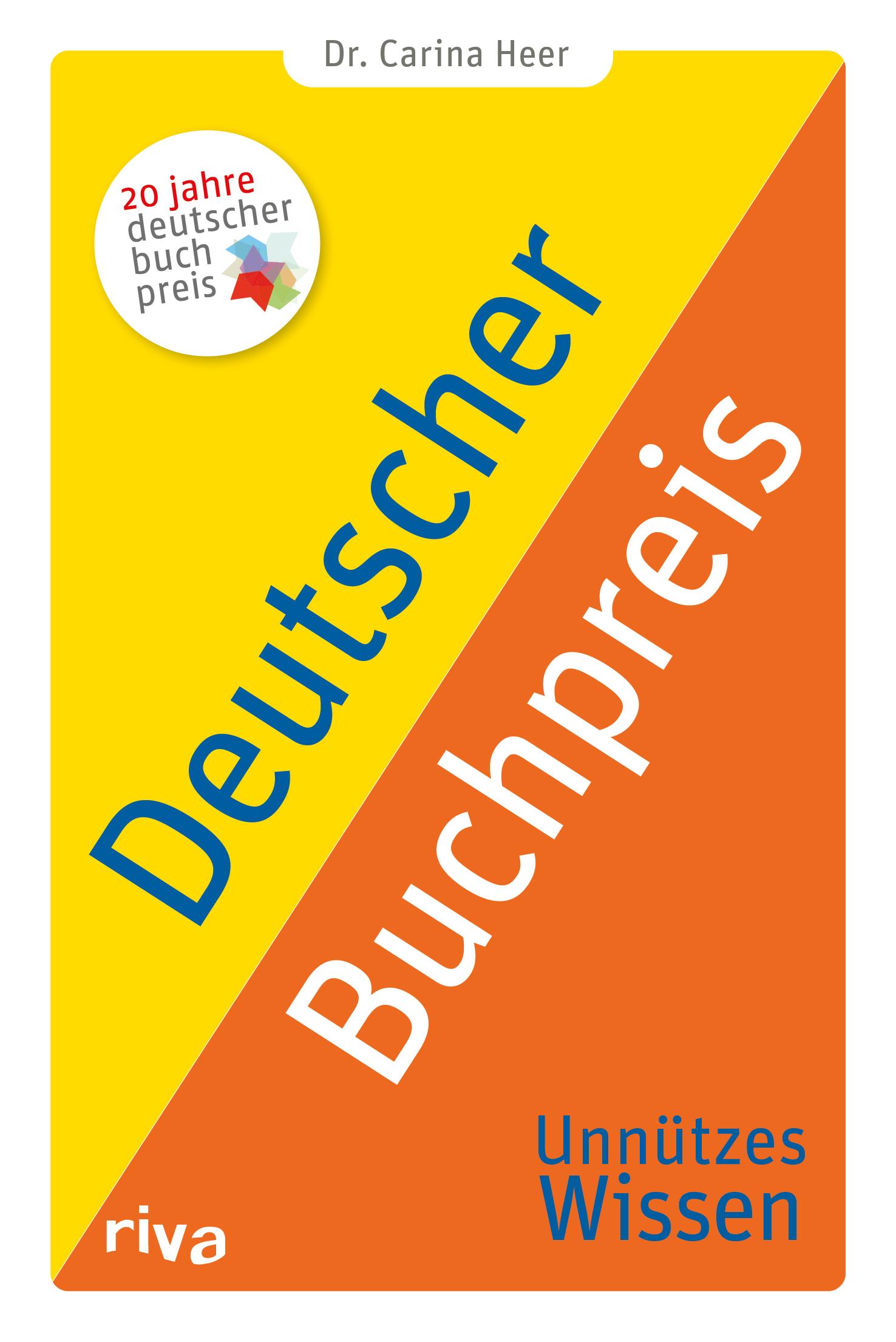 Vorderes Coverbild Deutscher Buchpreis - Unnützes Wissen