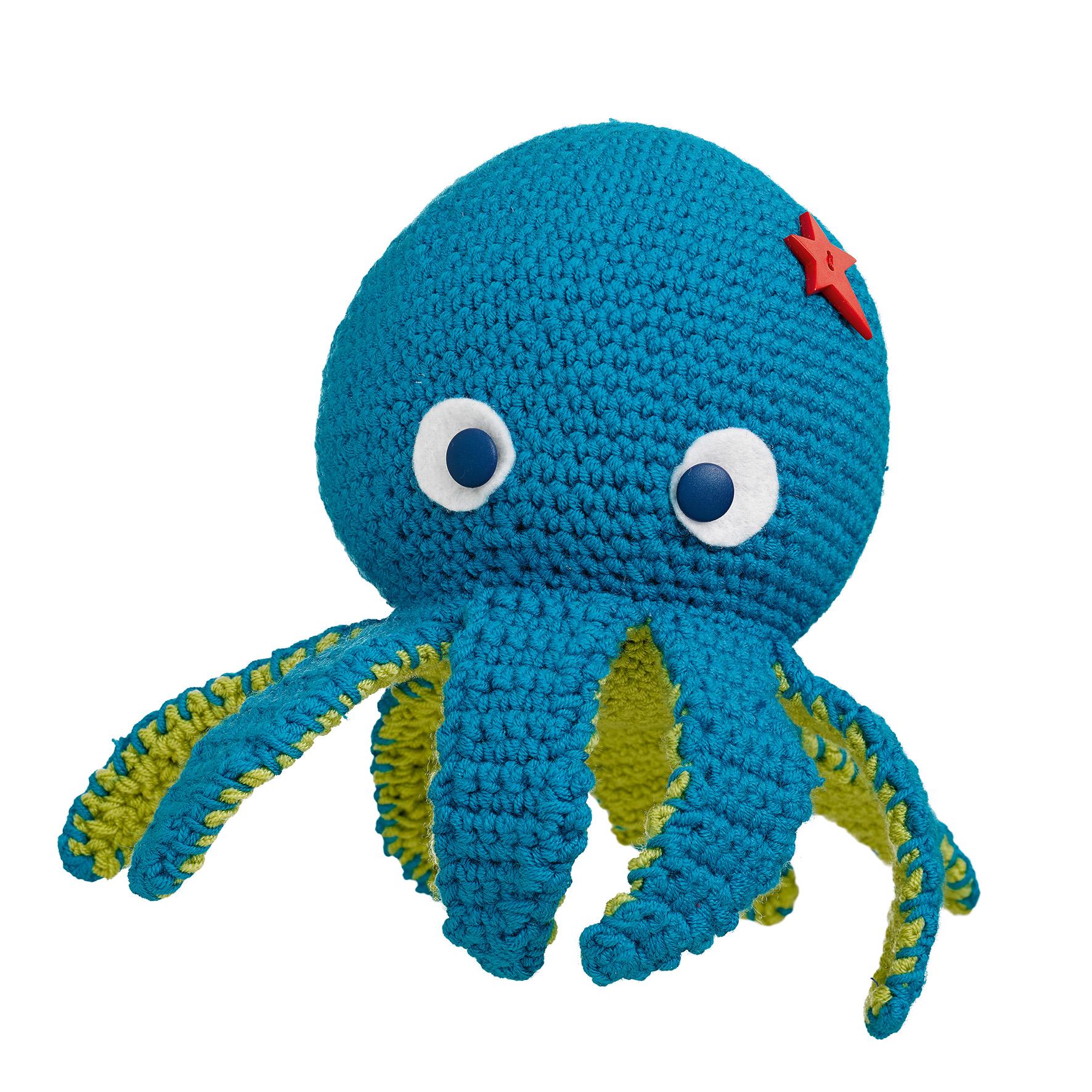 Beispielinhalt (Bild) Kreativstart Kids Häkeln. Anleitungsbuch und Material