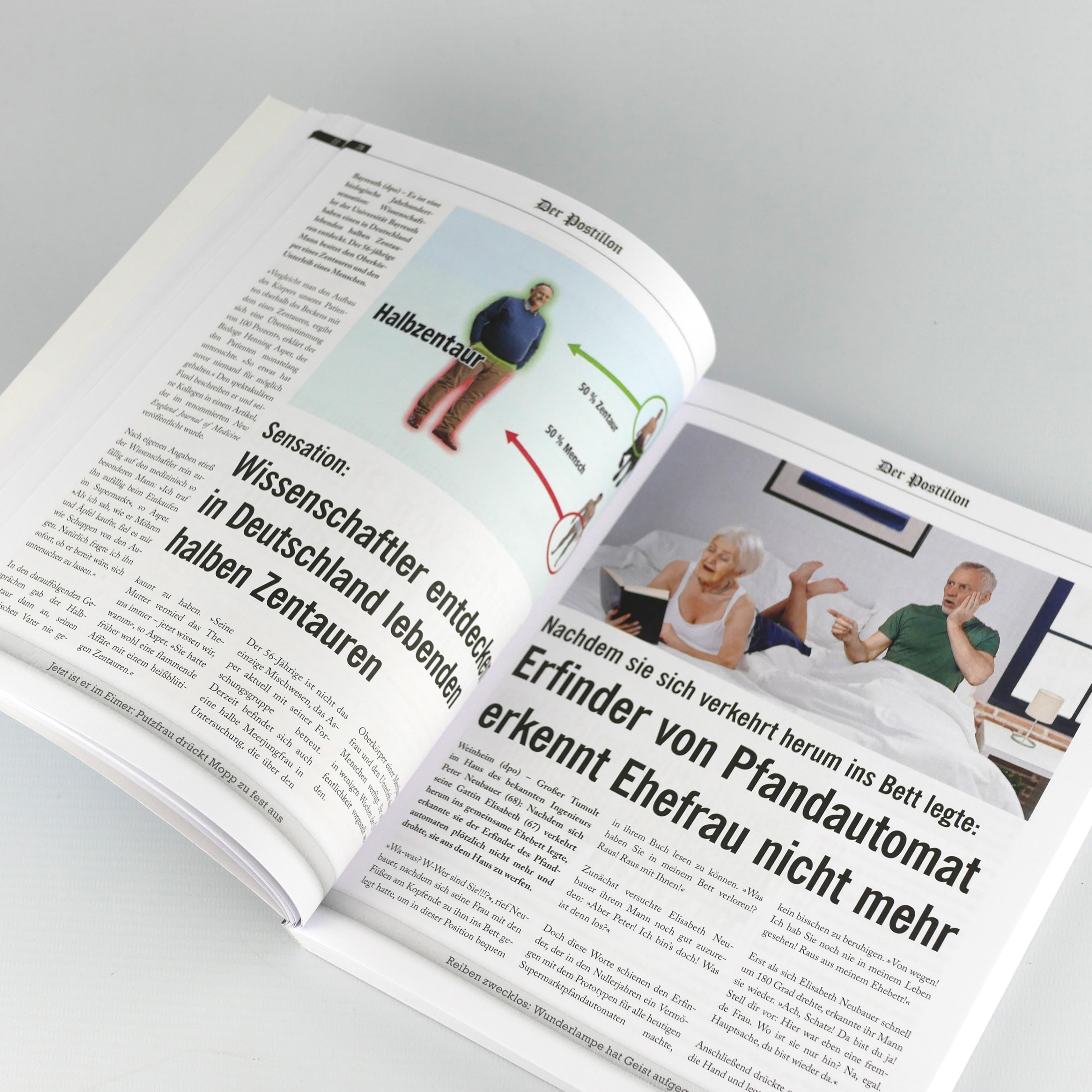 Beispielinhalt (Bild) Der Postillon