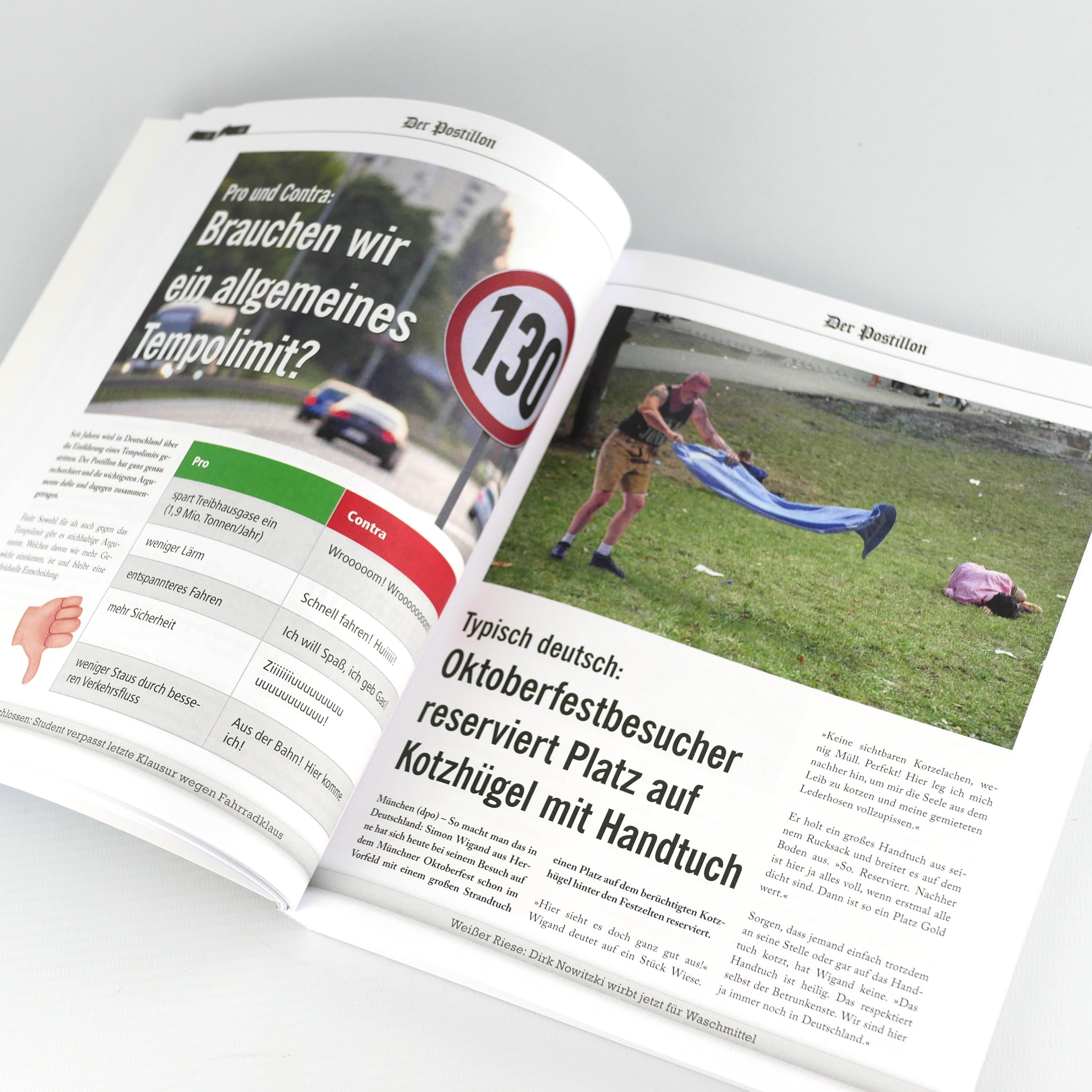 Beispielinhalt (Bild) Der Postillon