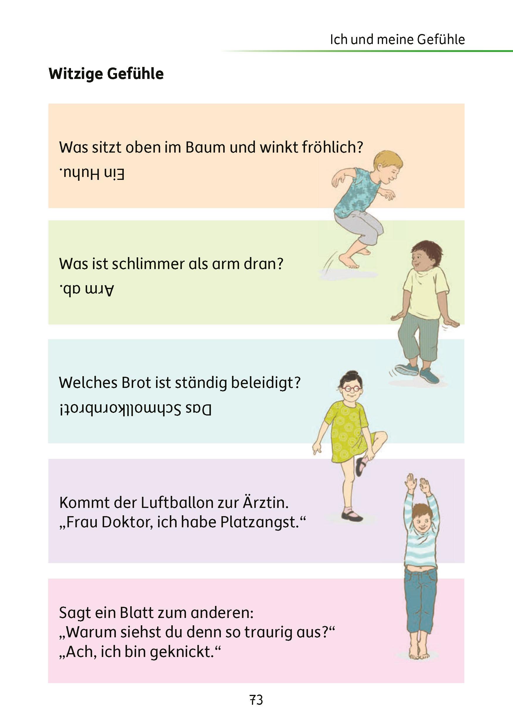 Beispielinhalt (Bild) Mein Rätselblock Sachunterricht 1. Klasse