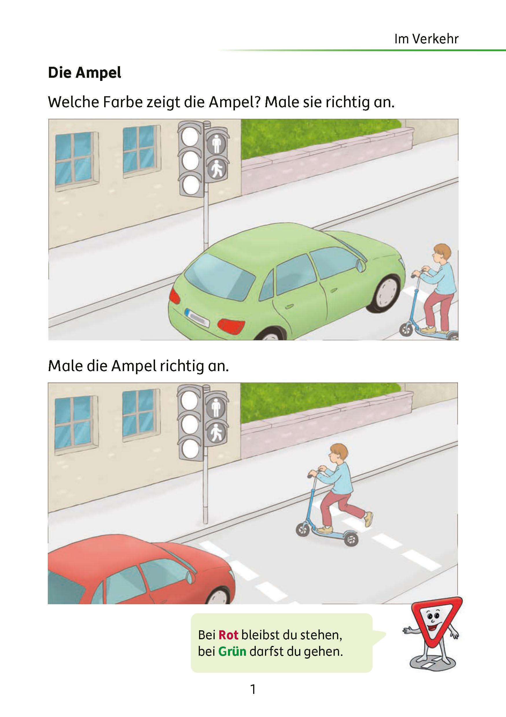 Beispielinhalt (Bild) Mein Rätselblock Sachunterricht 1. Klasse