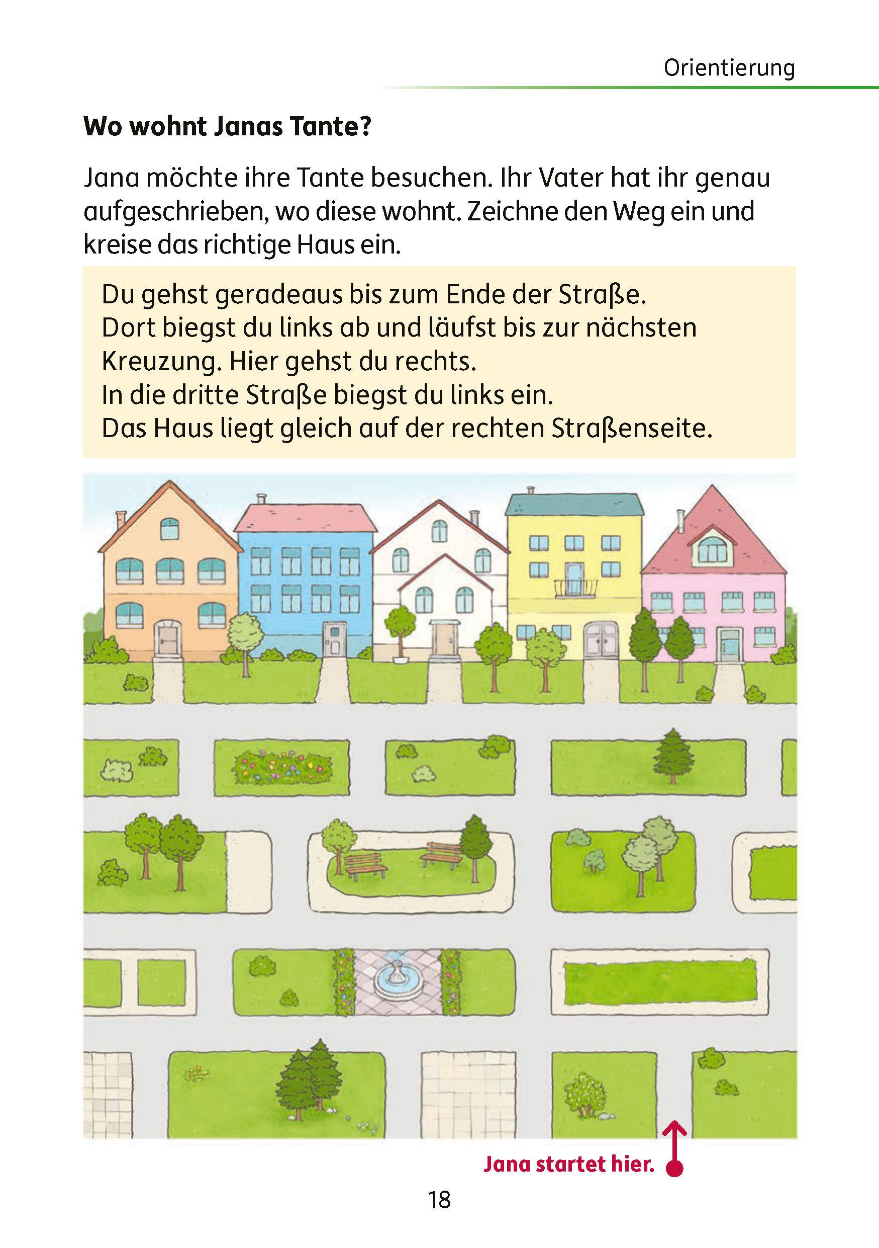 Beispielinhalt (Bild) Mein Rätselblock Sachunterricht 2. Klasse