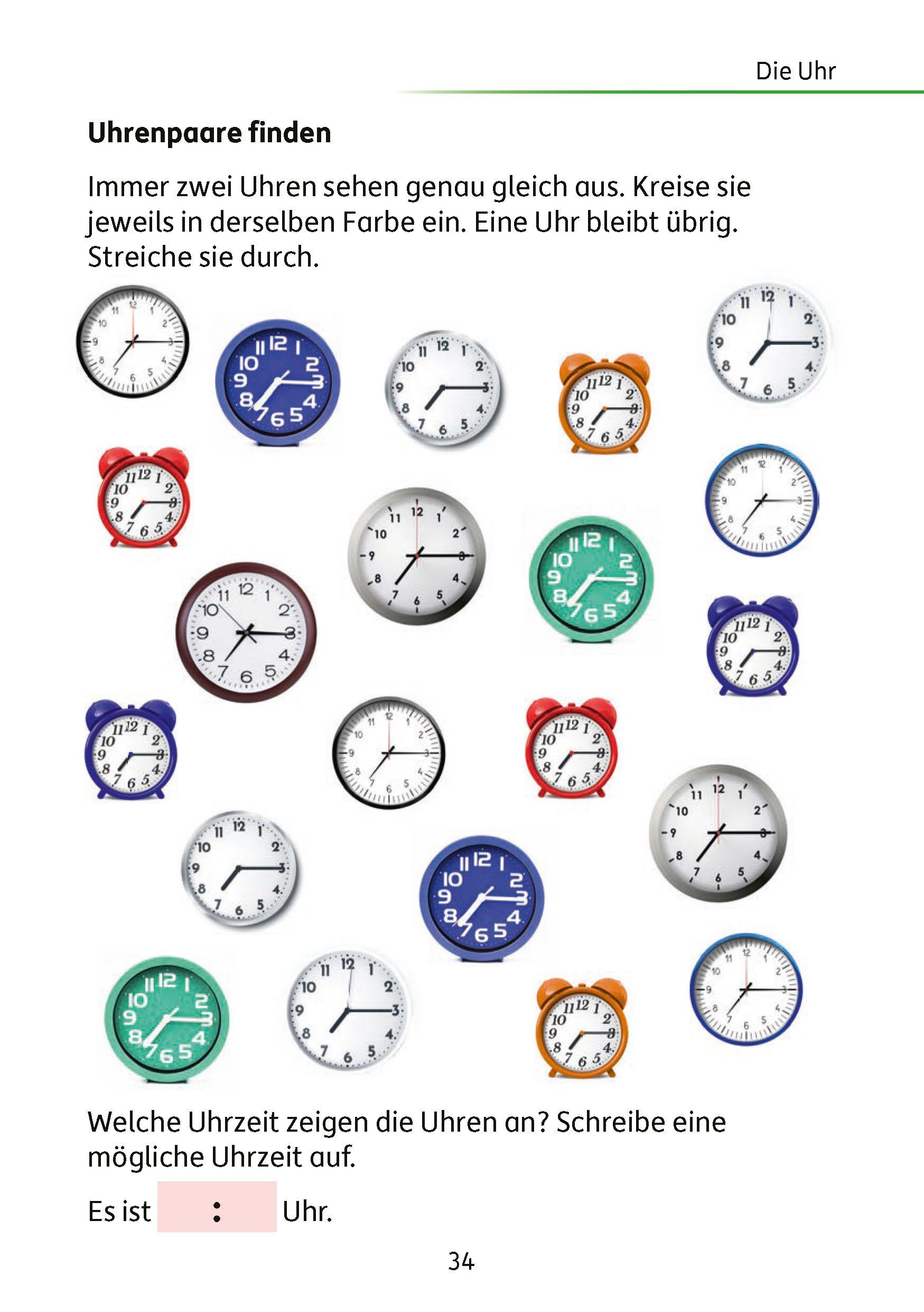 Beispielinhalt (Bild) Mein Rätselblock Sachunterricht 2. Klasse